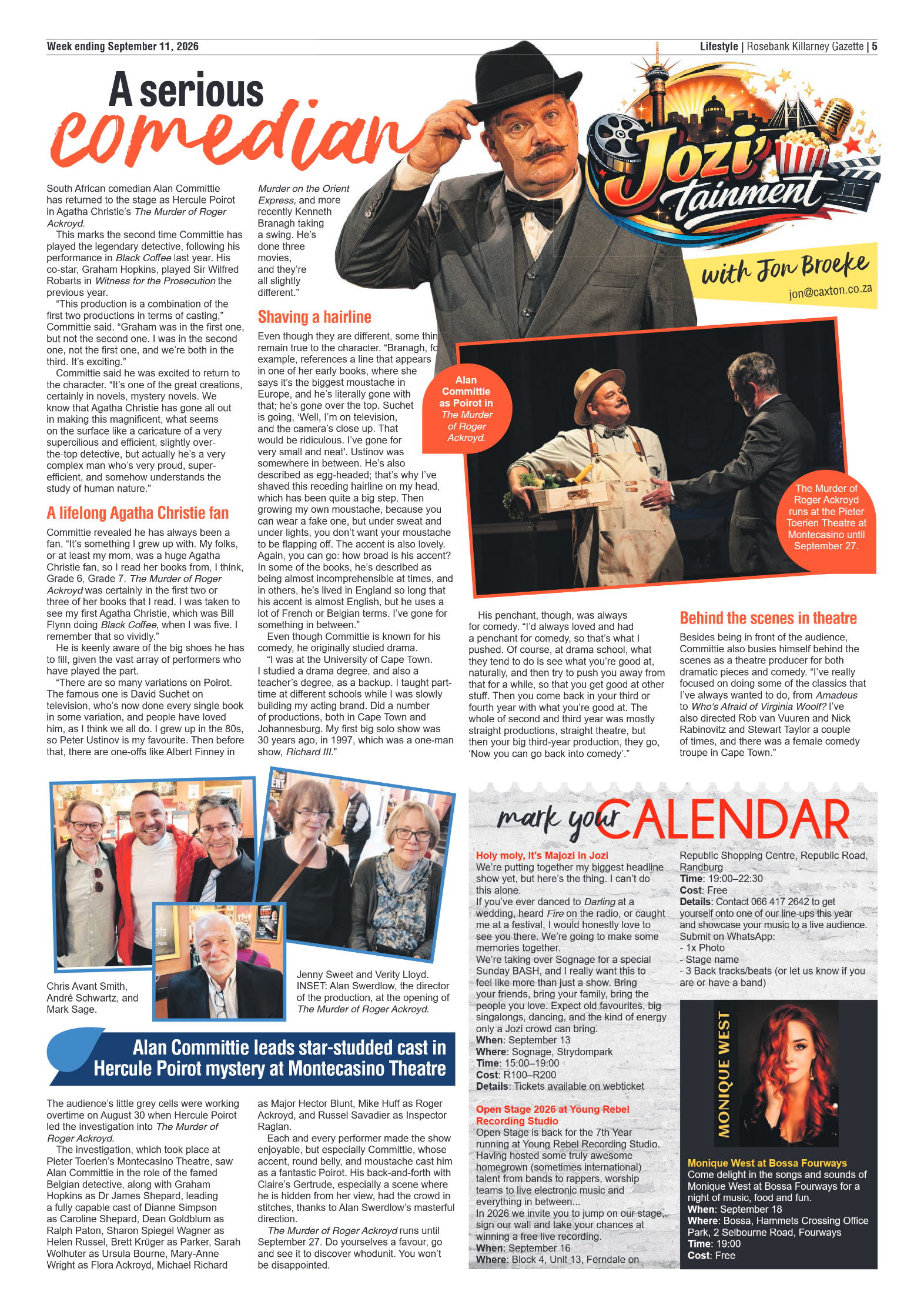 Rosebank Killarney Gazette 11 September 2026 page 5