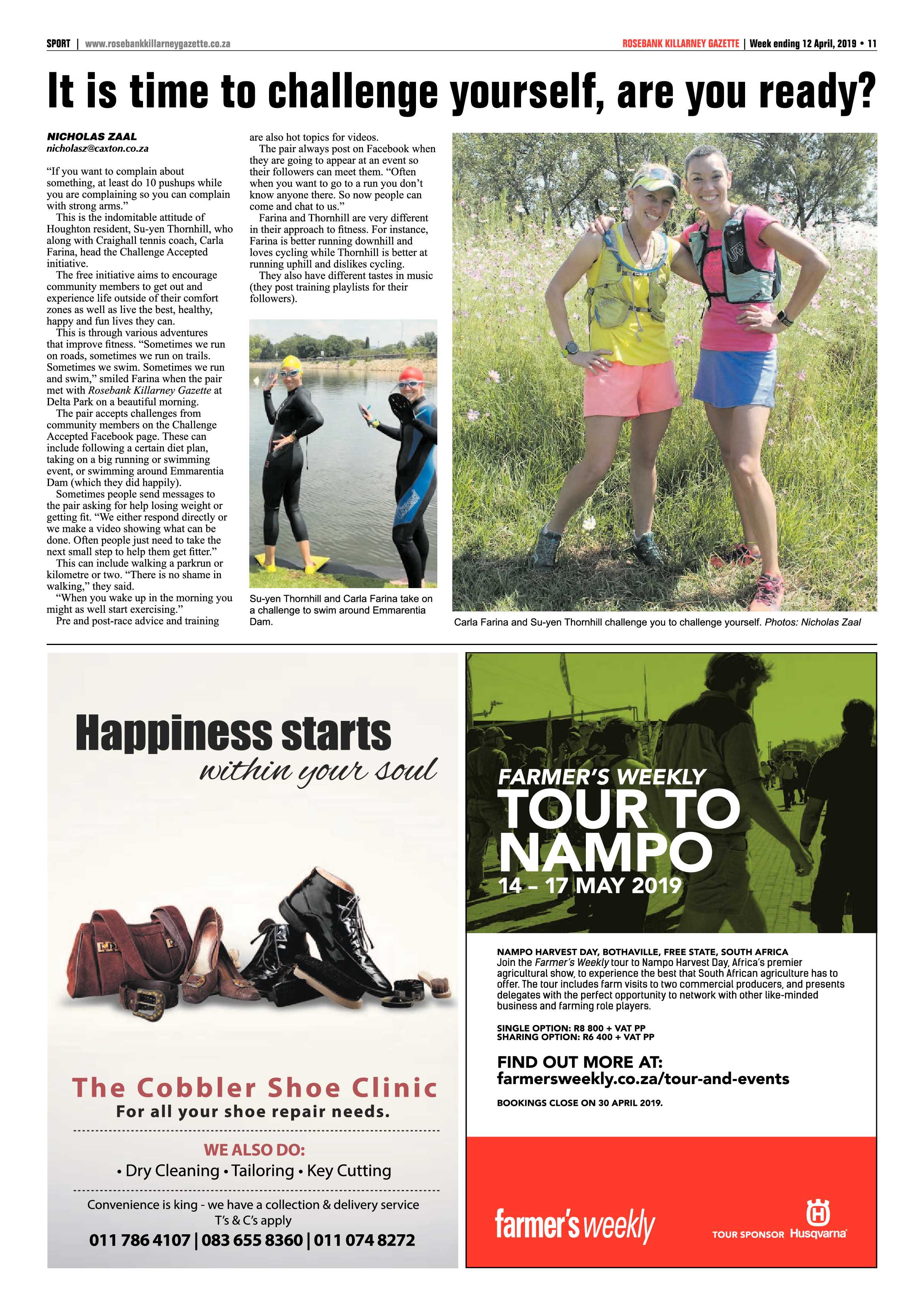 Rosebank Killarney Gazette 12 April, 2019 page 12