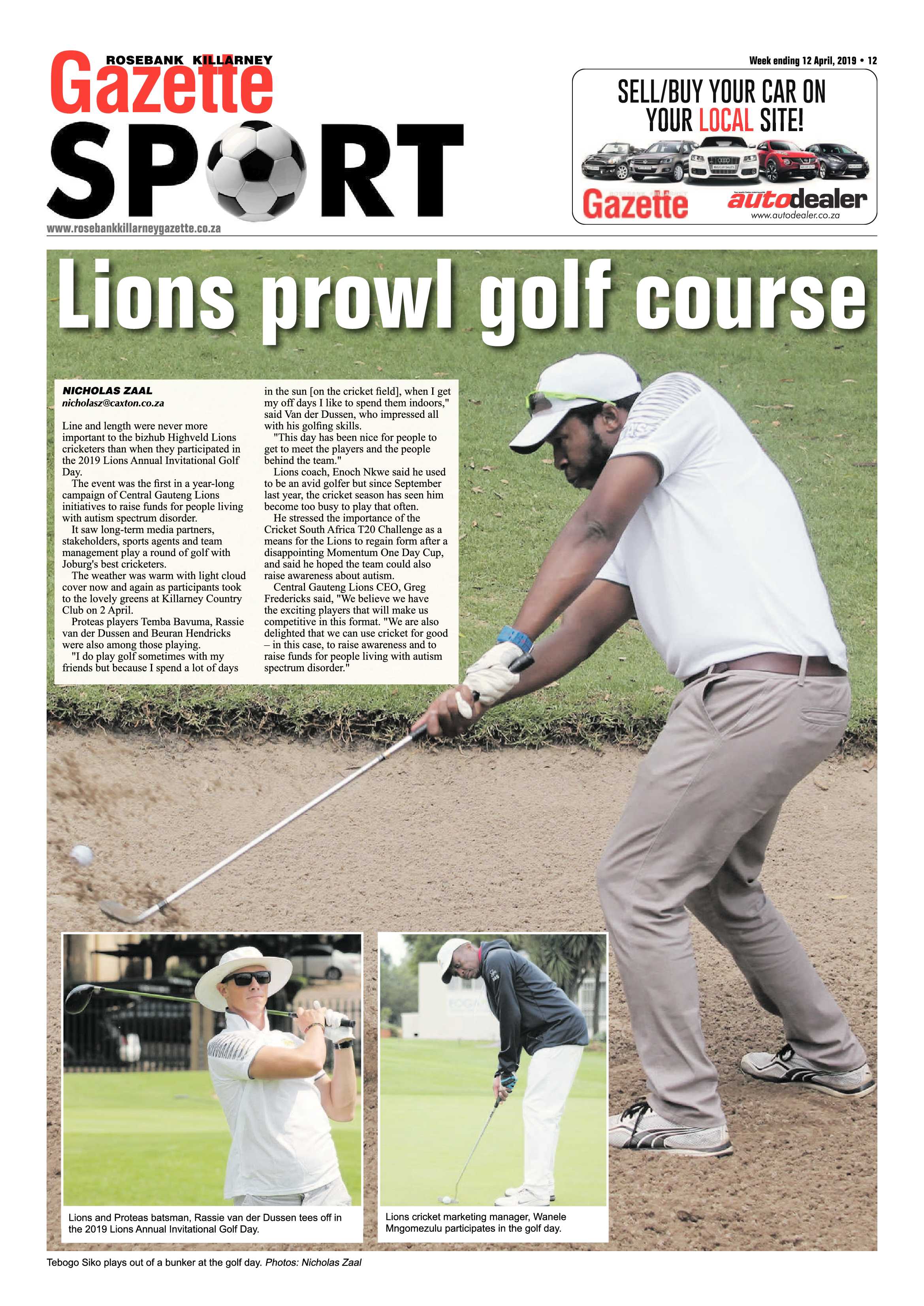 Rosebank Killarney Gazette 12 April, 2019 page 13