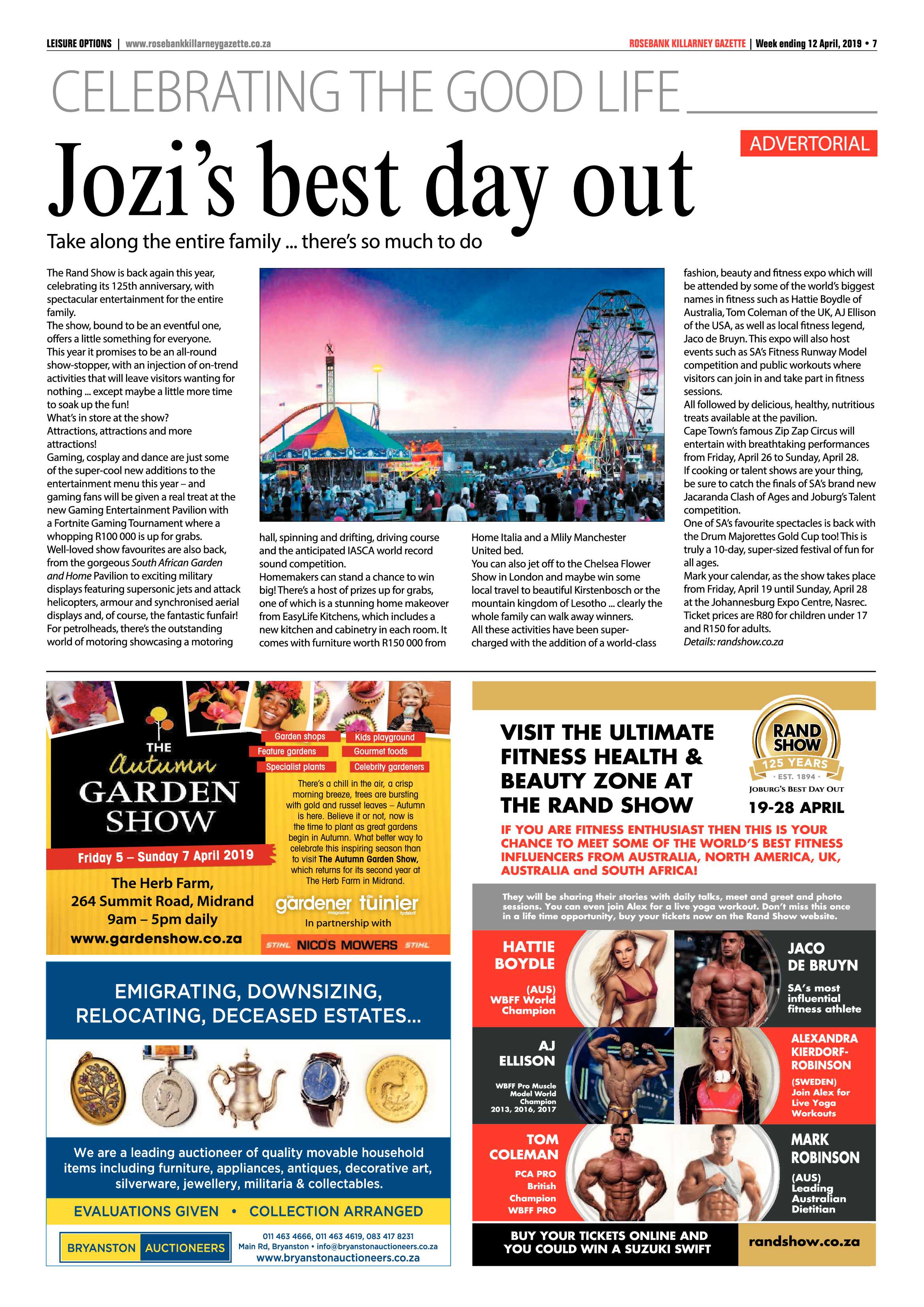 Rosebank Killarney Gazette 12 April, 2019 page 7