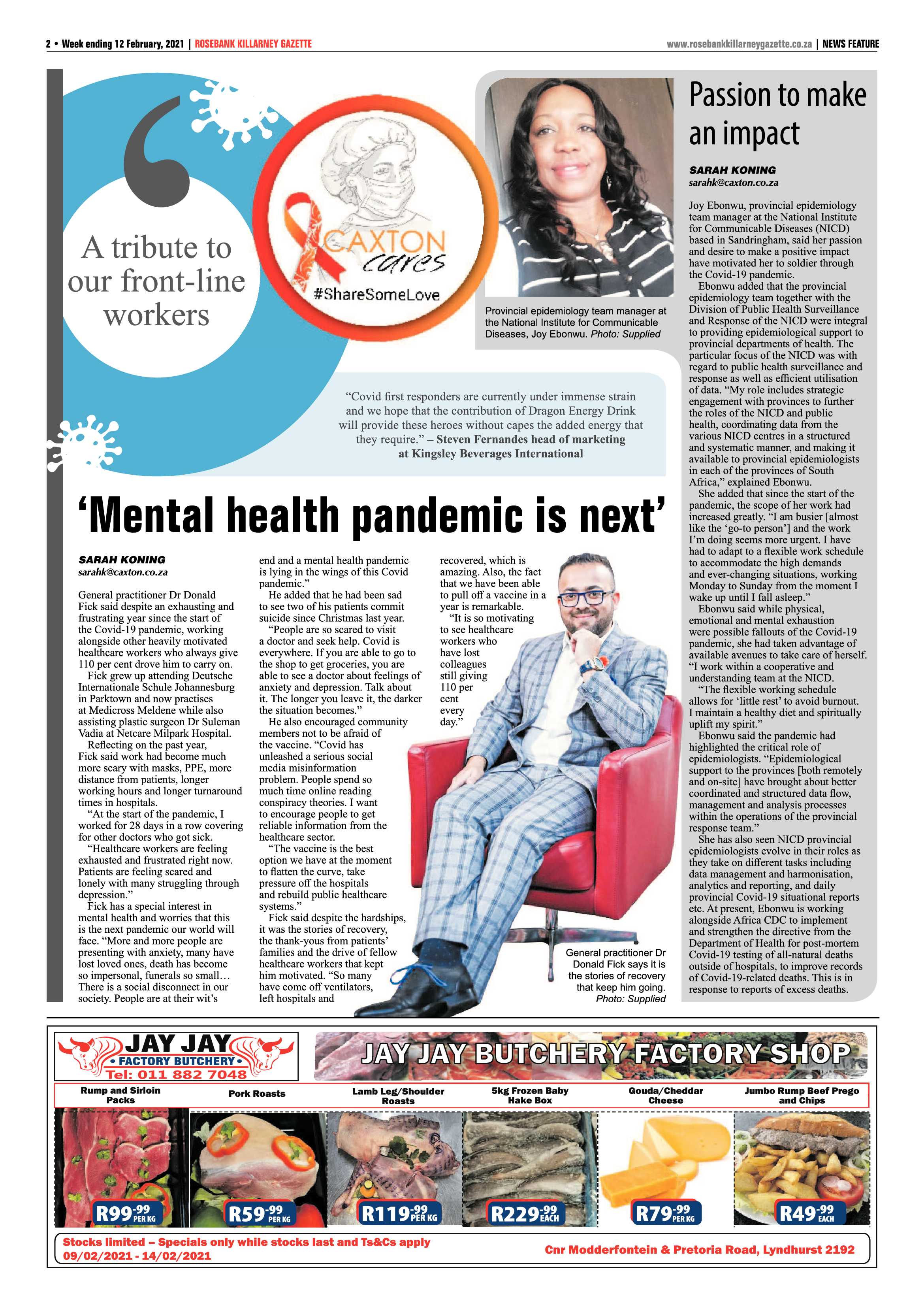 Rosebank Killarney Gazette 12 February 2021 page 2