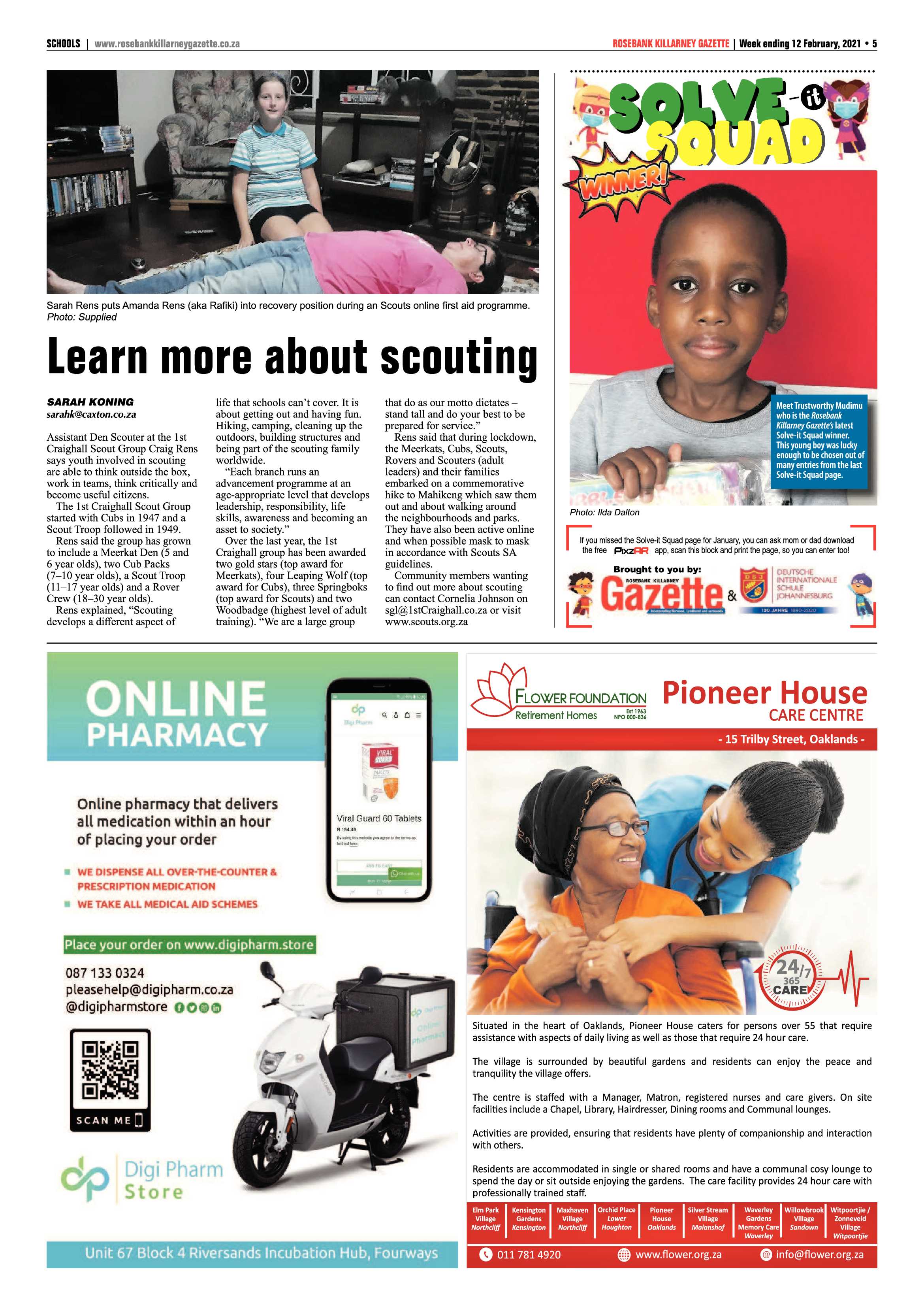 Rosebank Killarney Gazette 12 February 2021 page 5