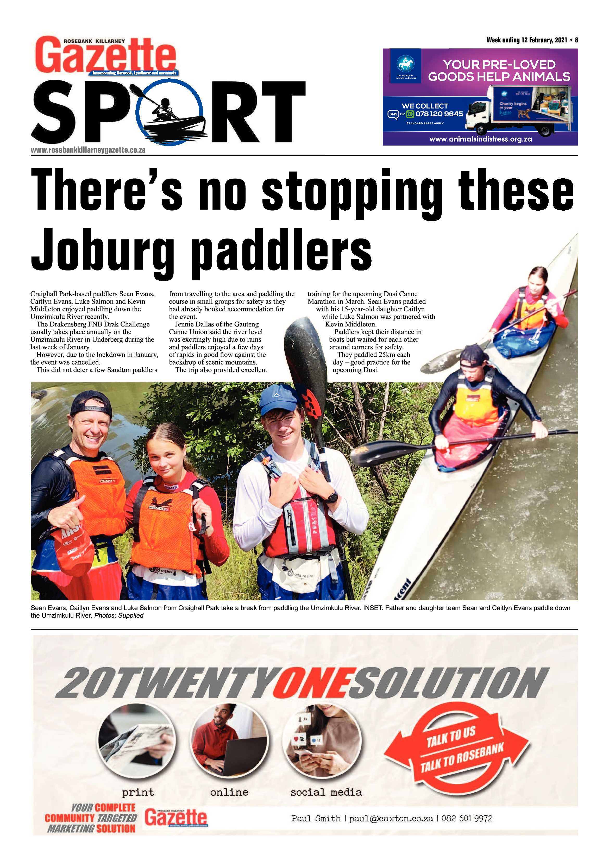 Rosebank Killarney Gazette 12 February 2021 page 8