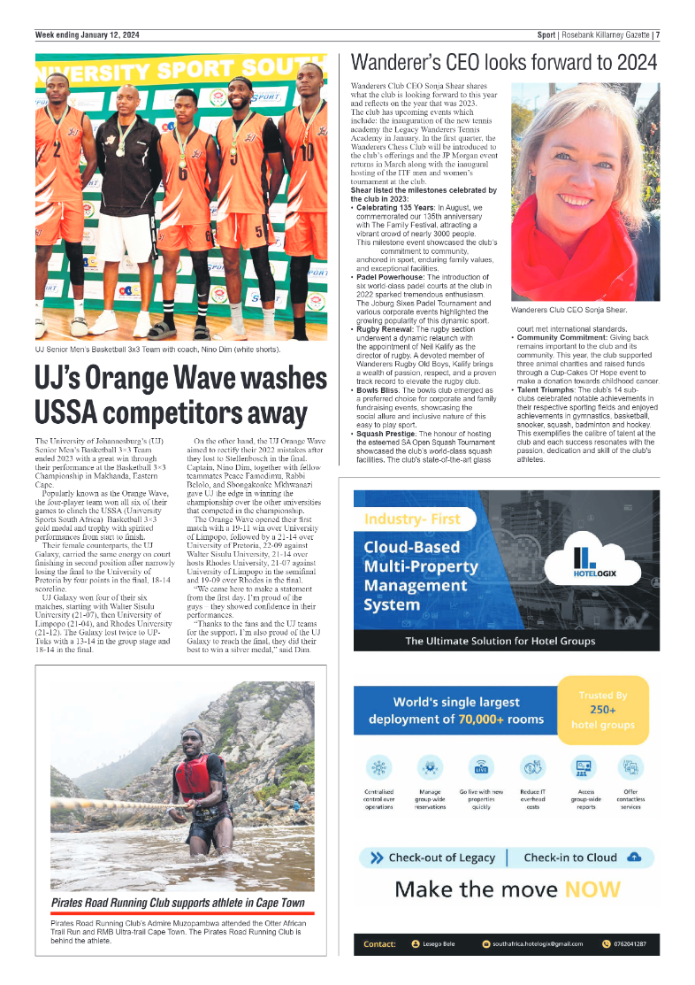 Rosebank Killarney Gazette 12 January 2024 page 7