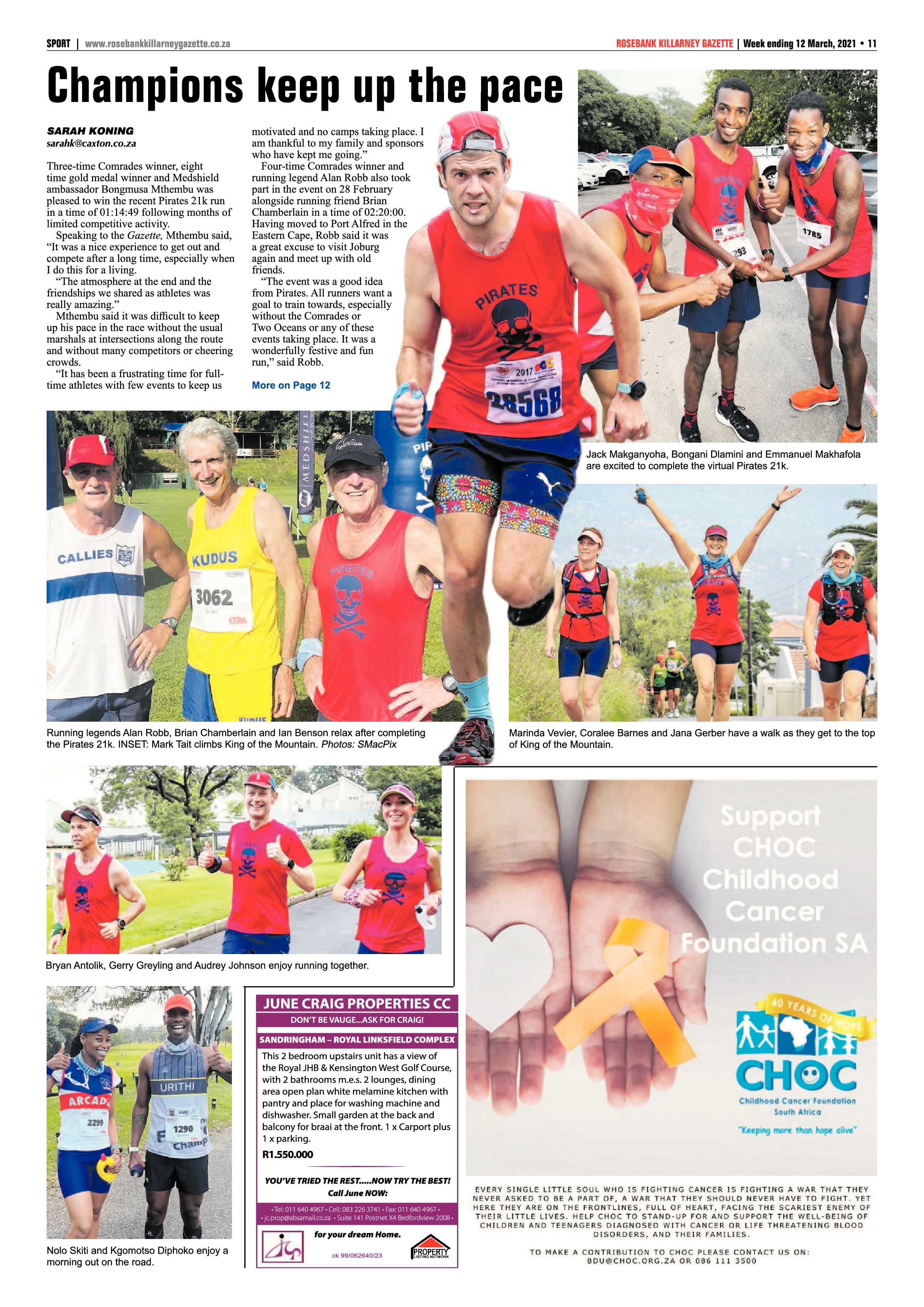 Rosebank Killarney Gazette 12 March 2021 page 11