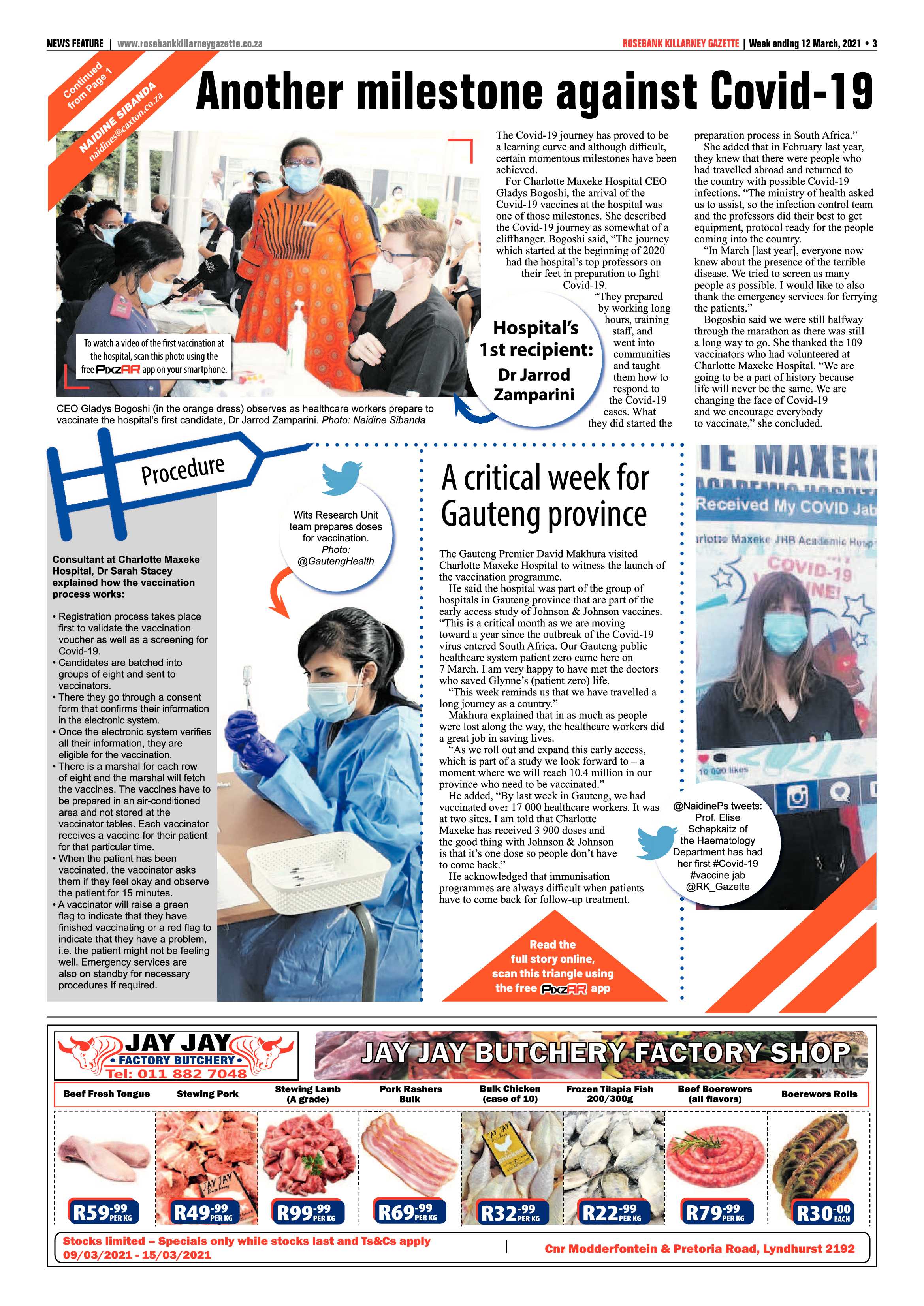 Rosebank Killarney Gazette 12 March 2021 page 3