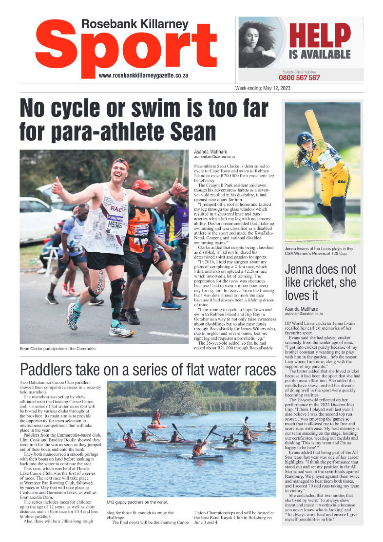 Rosebank Killarney Gazette 12 May 2023 page 12