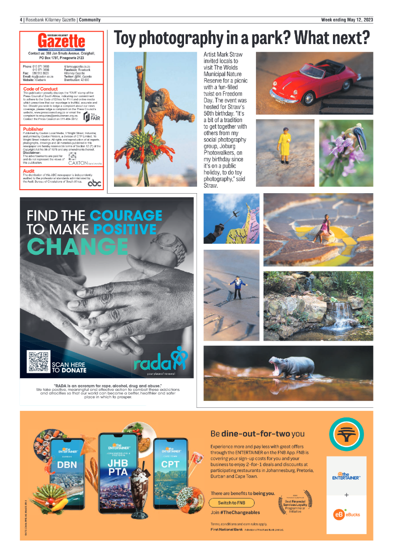 Rosebank Killarney Gazette 12 May 2023 page 4