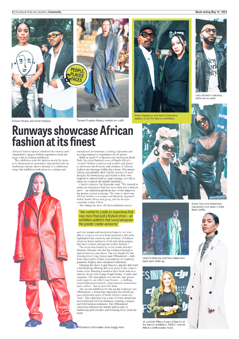 Rosebank Killarney Gazette 12 May 2023 page 6
