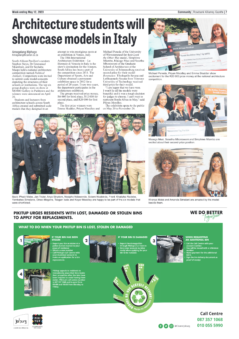 Rosebank Killarney Gazette 12 May 2023 page 7