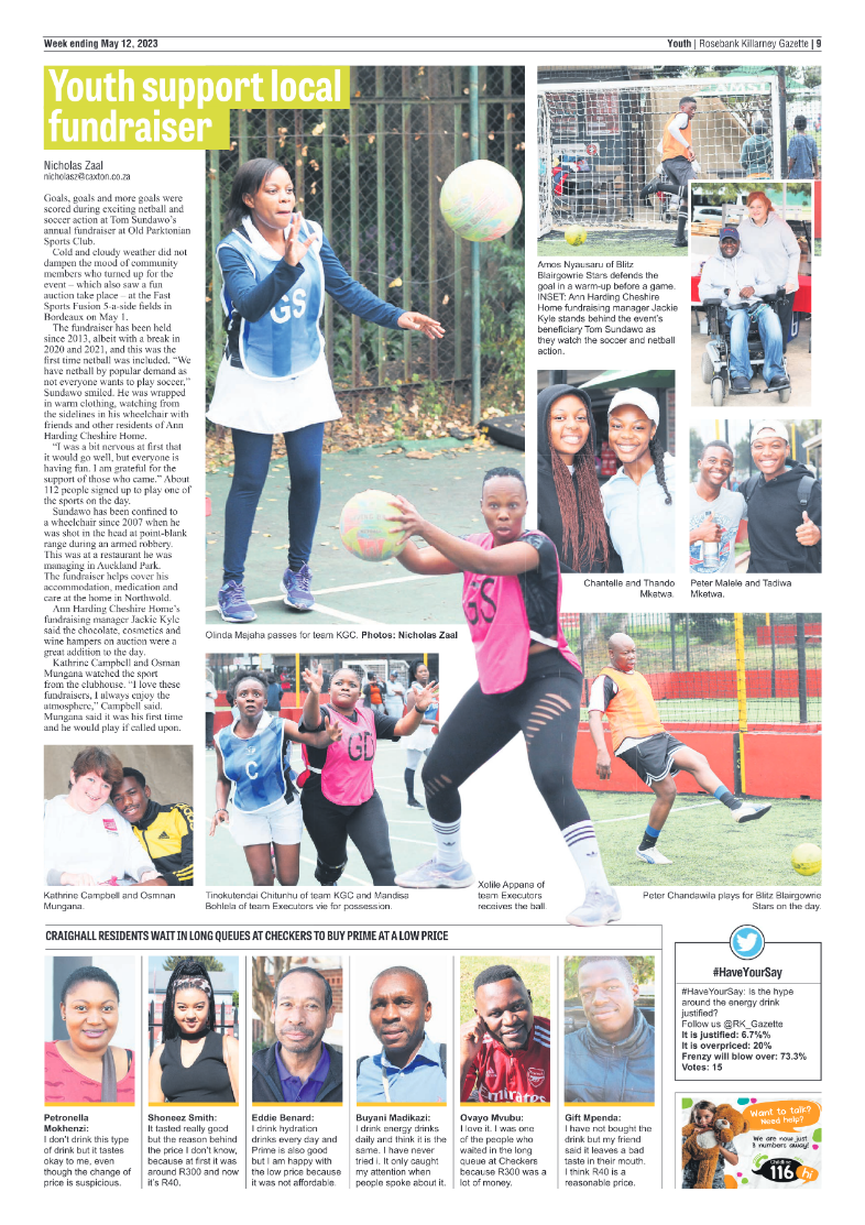 Rosebank Killarney Gazette 12 May 2023 page 9