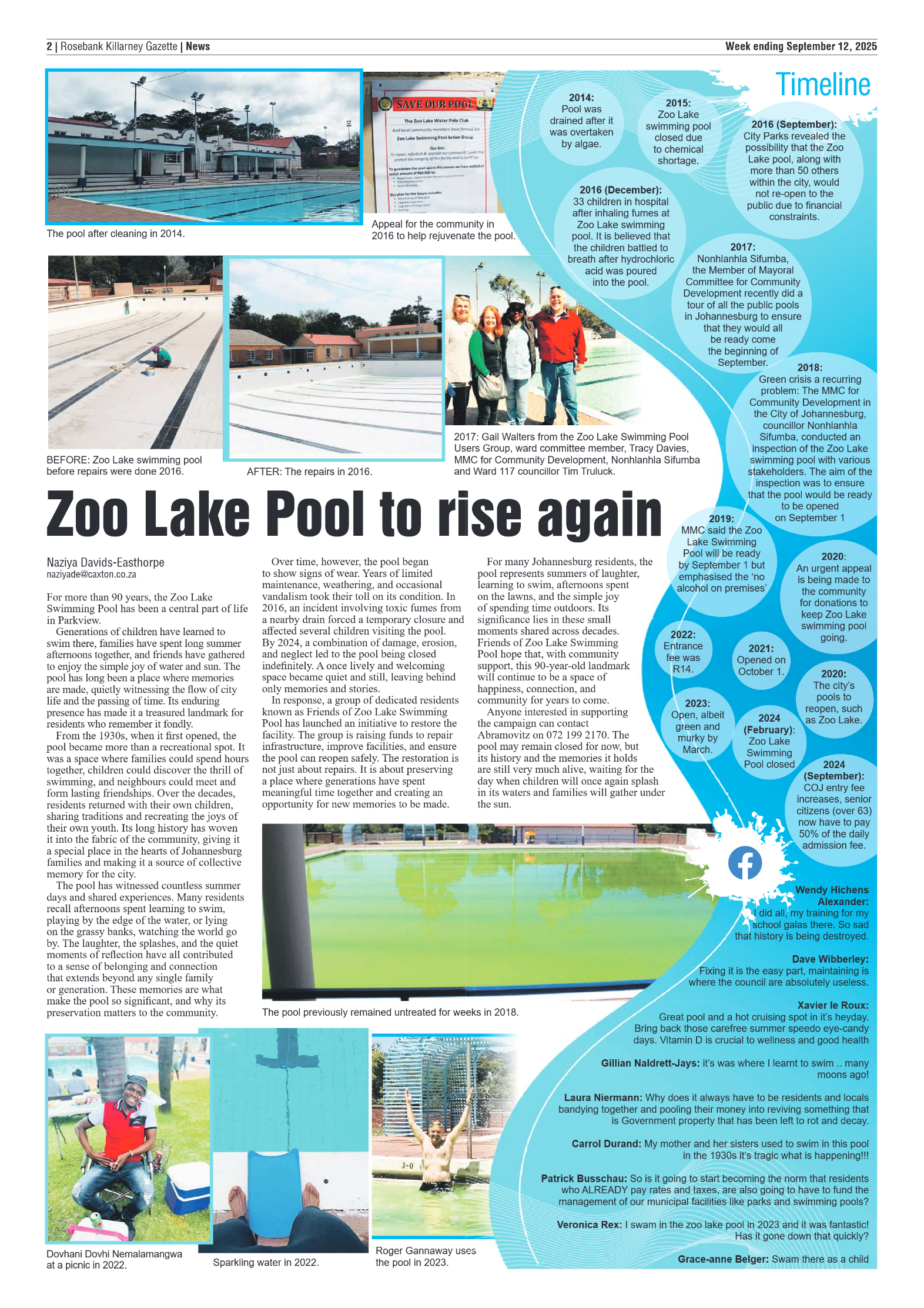 Rosebank Killarney Gazette 12 September 2025 page 2