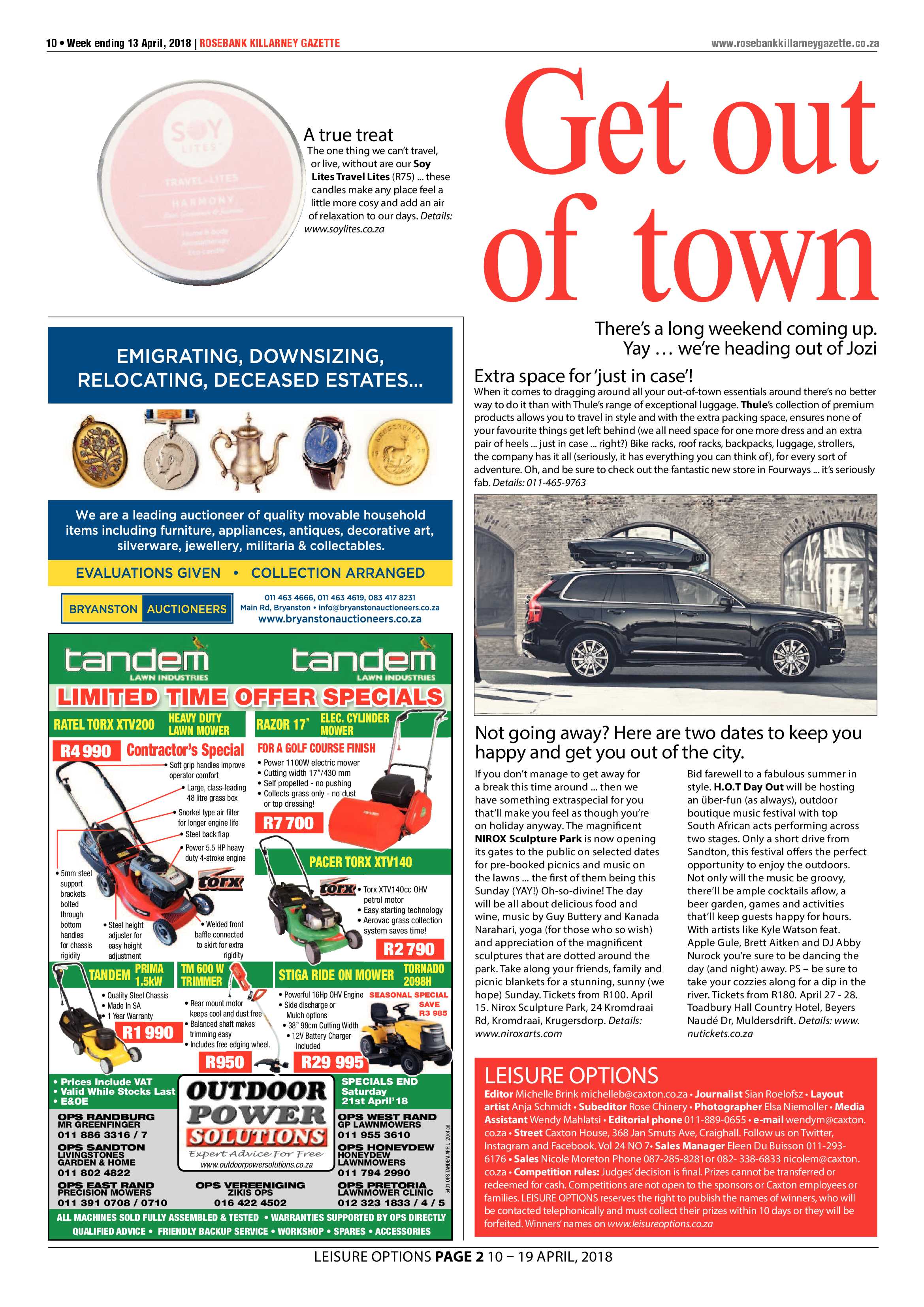 Rosebank Killarney Gazette 13 April 2018 page 10