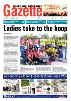 Rosebank Killarney Gazette 13 April 2018