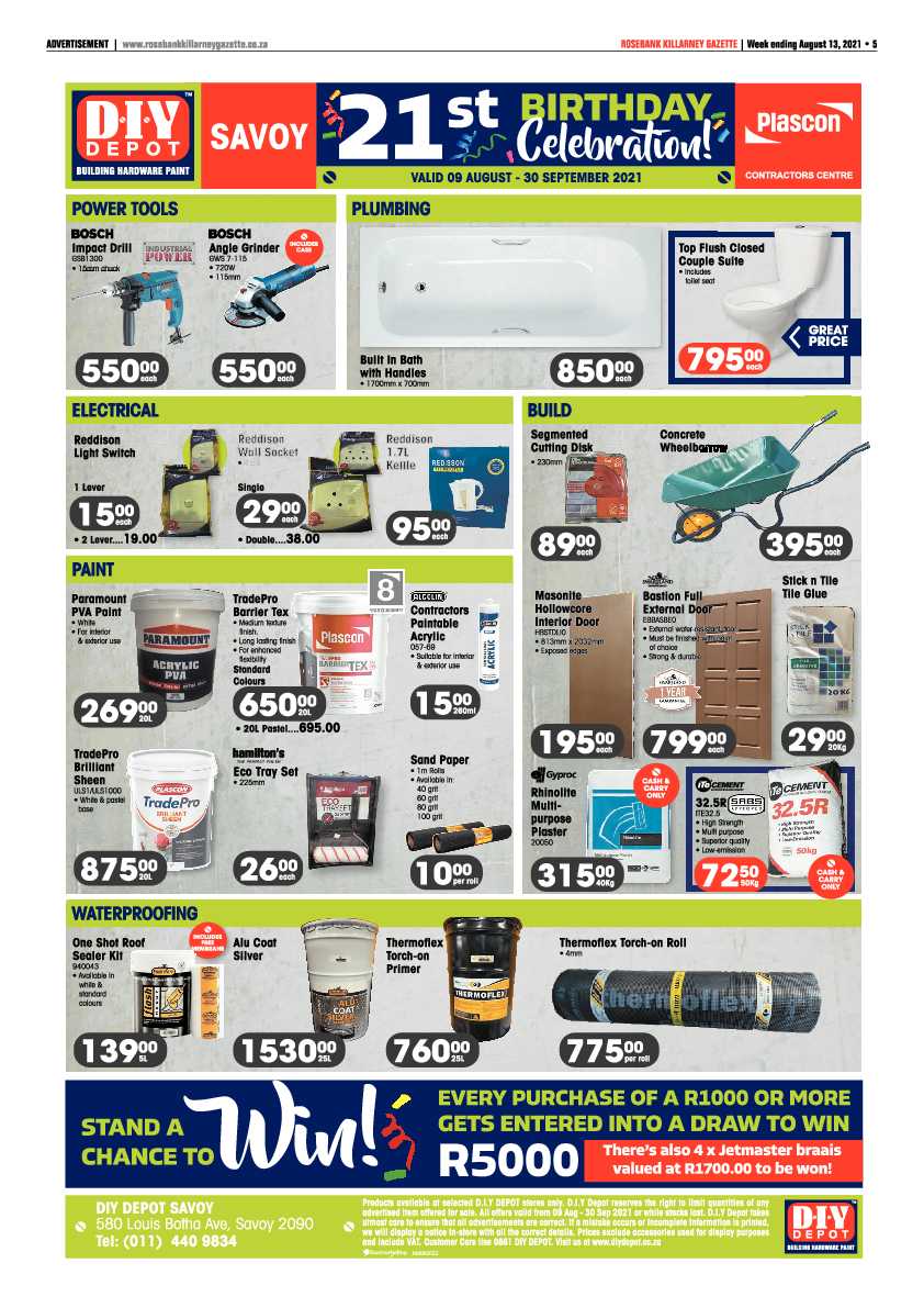 Rosebank Killarney Gazette 13 August 2021 page 5