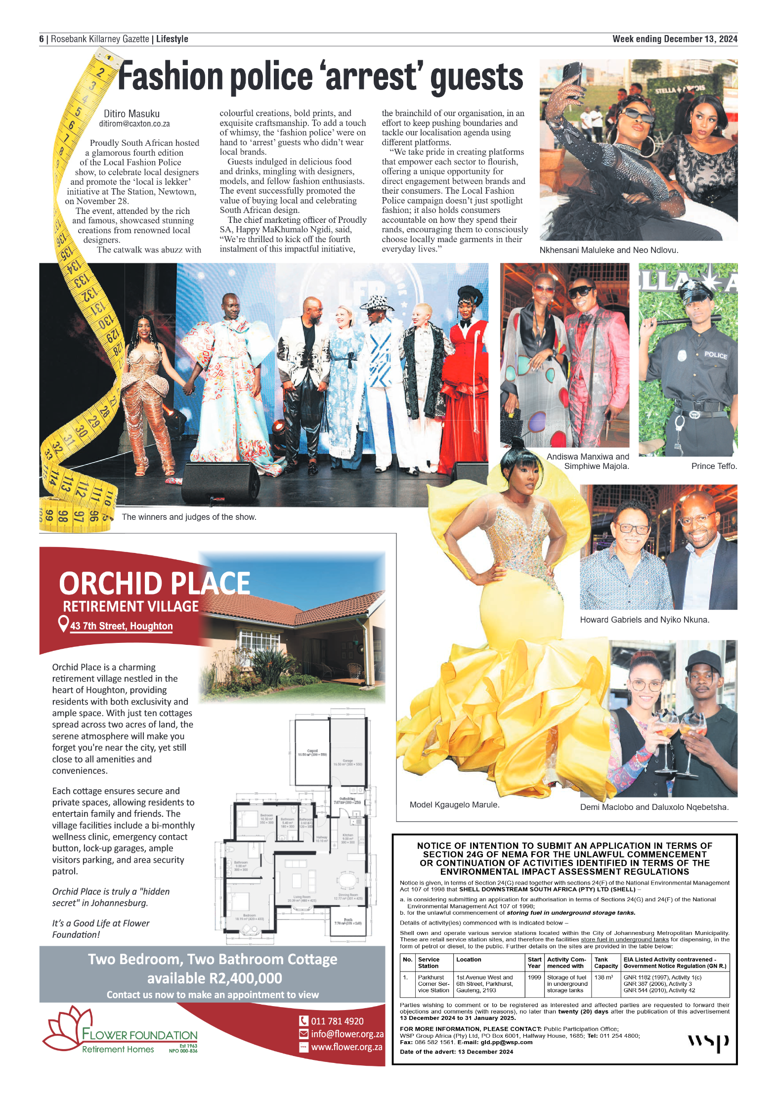 Rosebank Killarney Gazette 13 December 2024 page 6