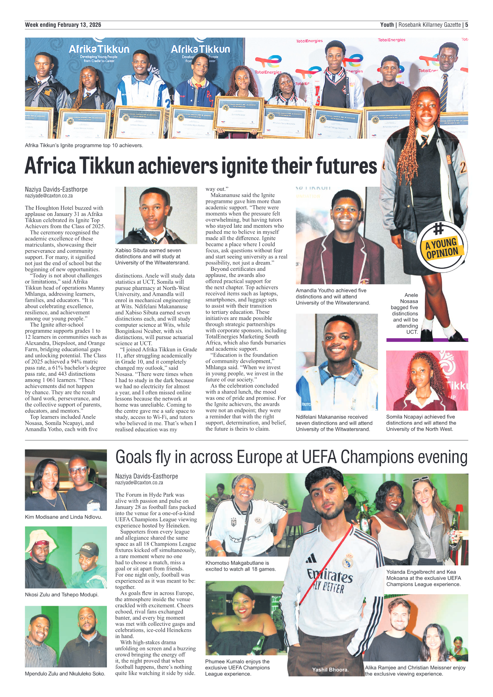 Rosebank Killarney Gazette 13 February 2026 page 5