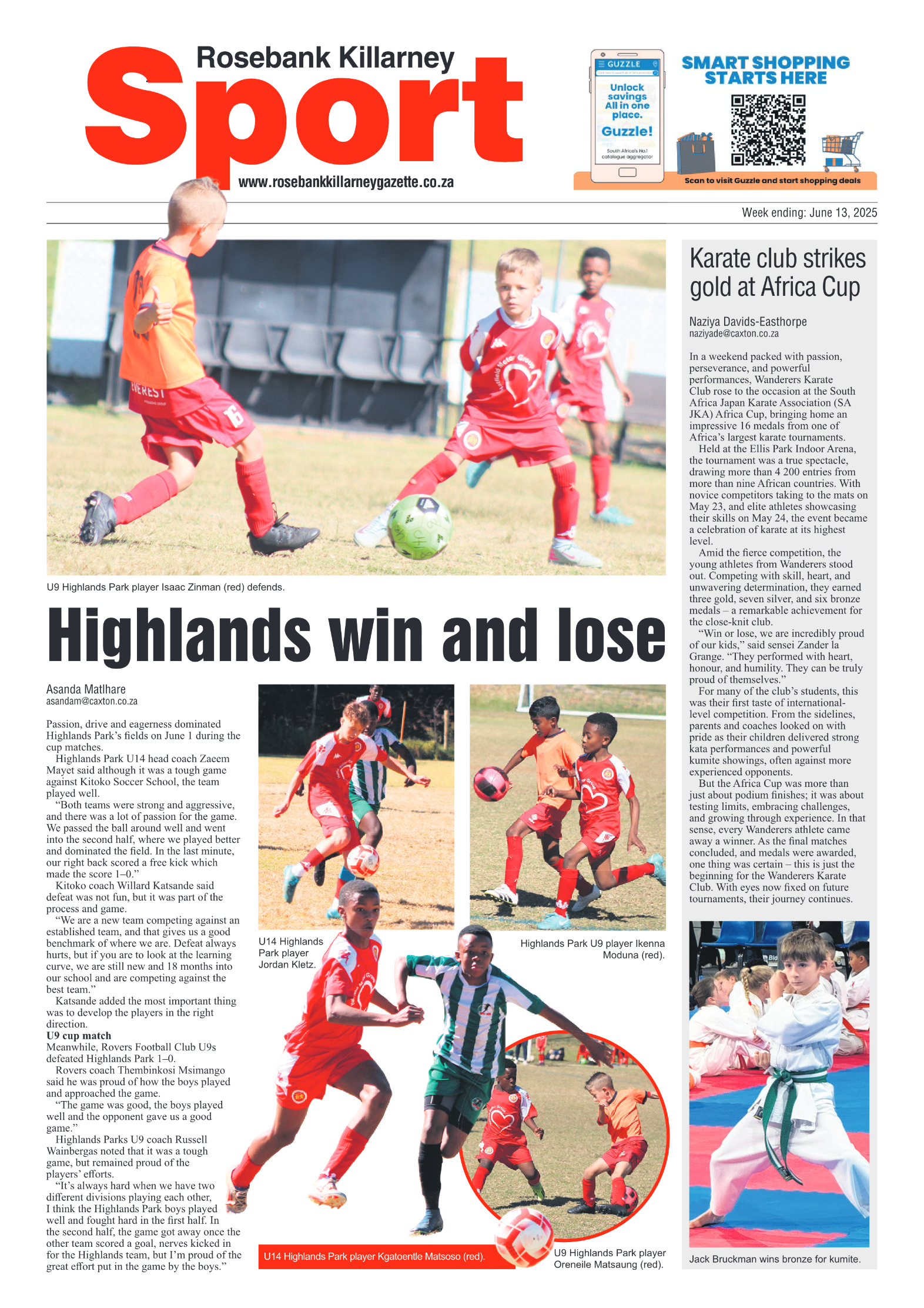 Rosebank Killarney Gazette 13 June 2025 page 8