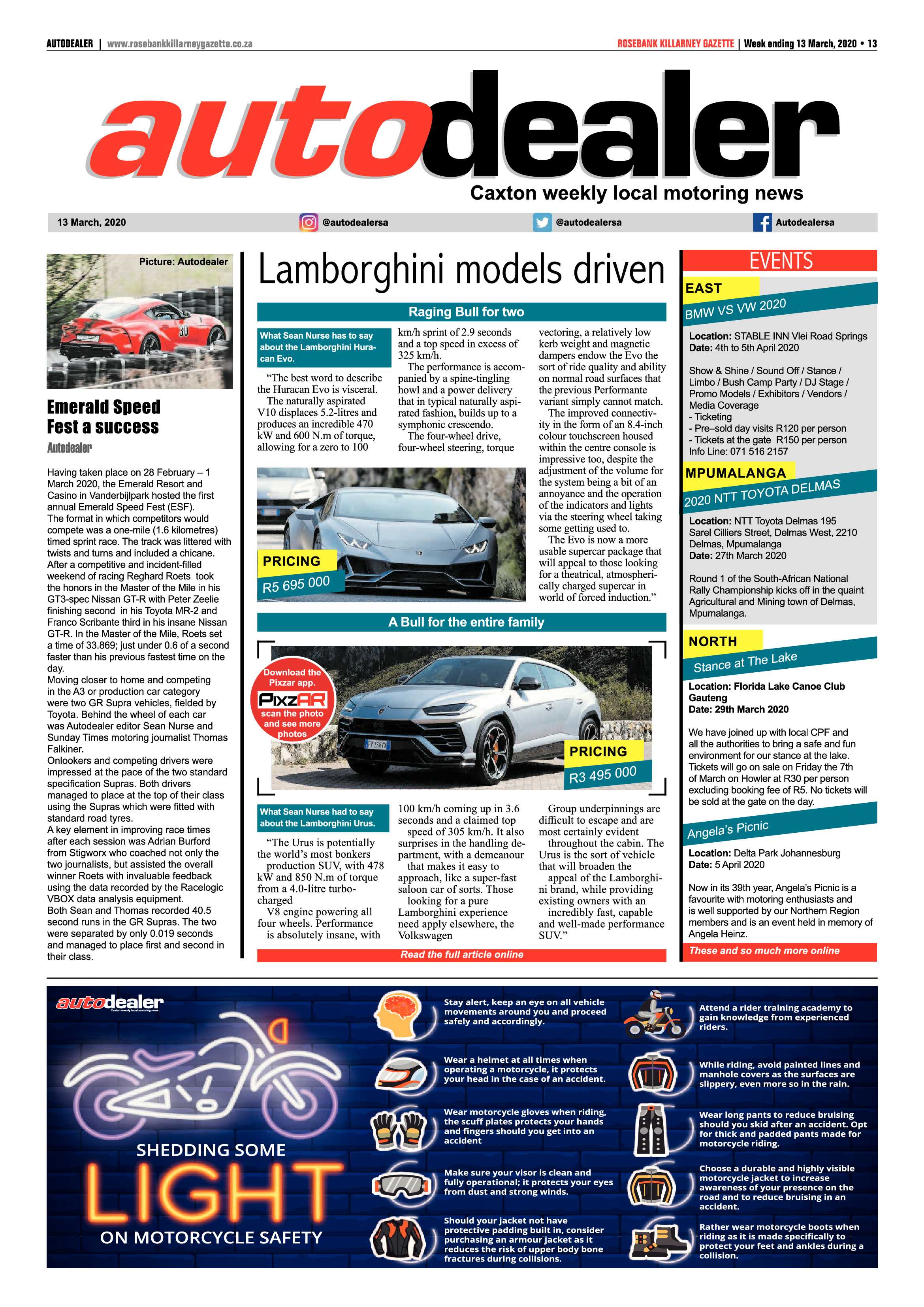 Rosebank Killarney Gazette 13 March 2020 page 13