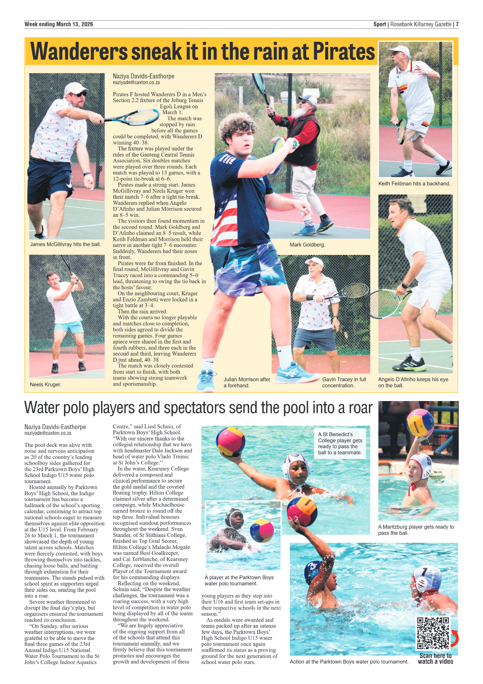 Rosebank Killarney Gazette 13 March 2026 page 7