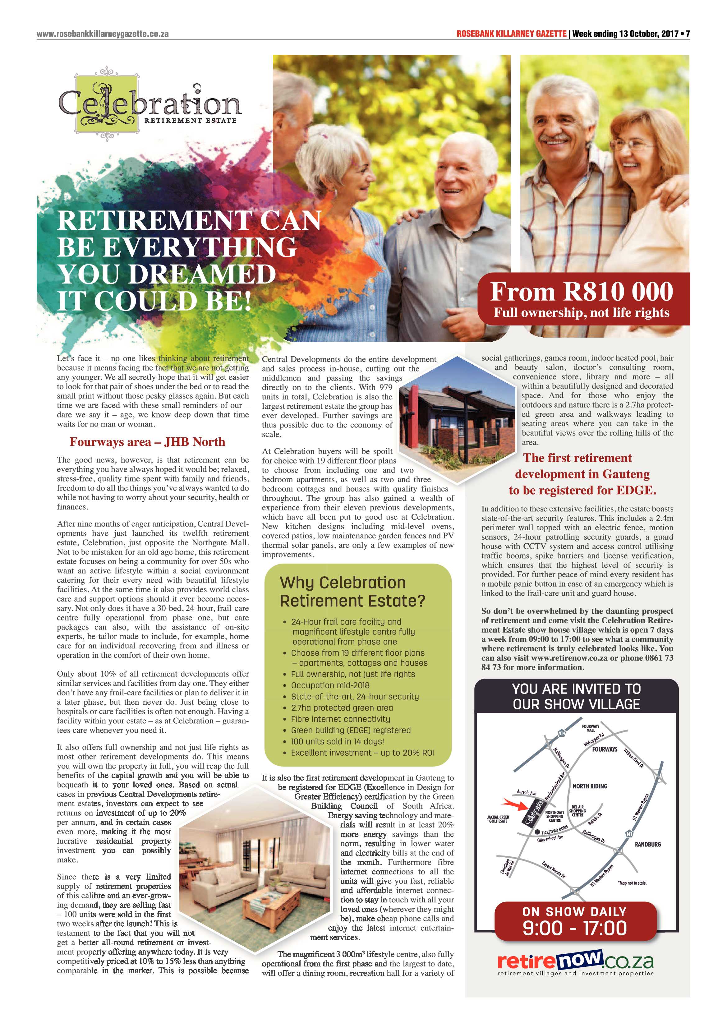 Rosebank Killarney Gazette 13 October 2017 page 7