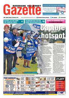 Rosebank Killarney Gazette 13 October 2017