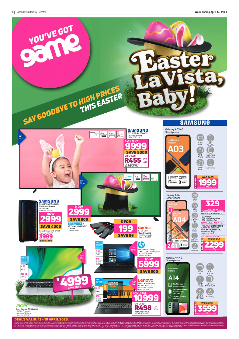 Rosebank Killarney Gazette 14 April 2023 page 4