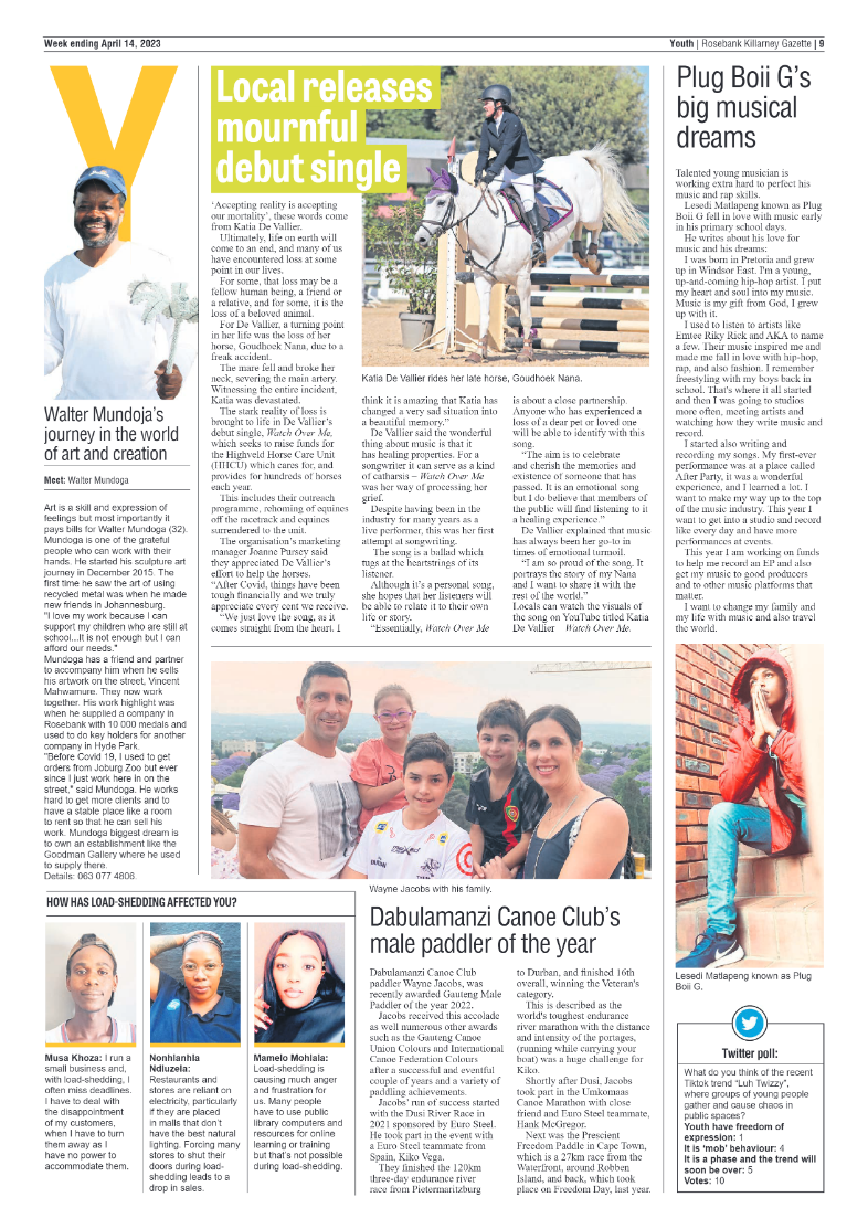 Rosebank Killarney Gazette 14 April 2023 page 9