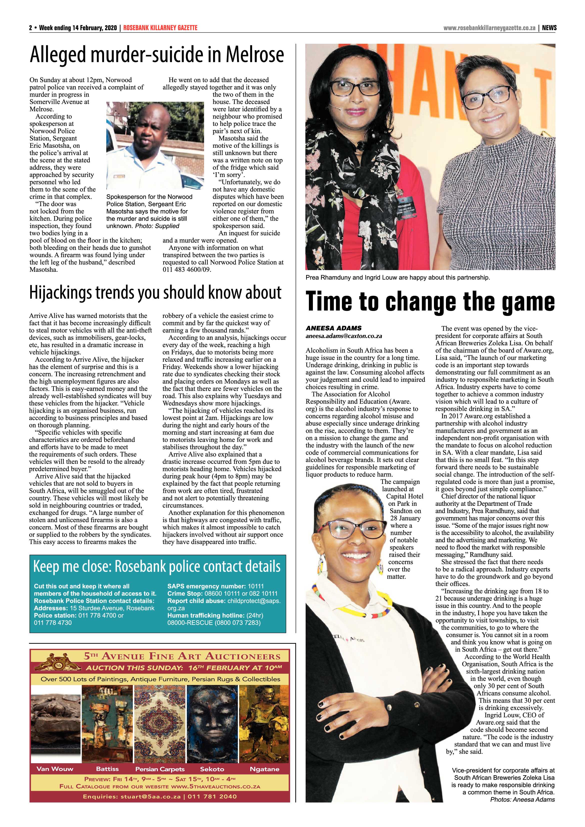 Rosebank Killarney Gazette 14 February 2020 page 2