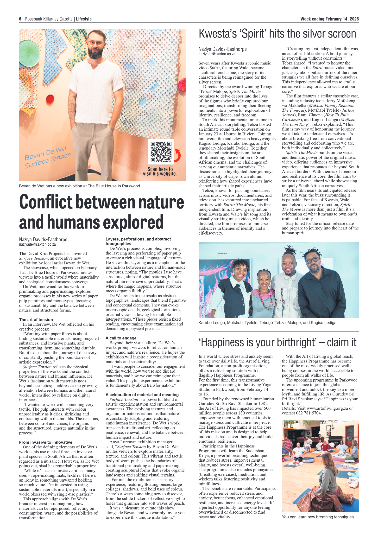 Rosebank Killarney Gazette 14 February 2025 page 6