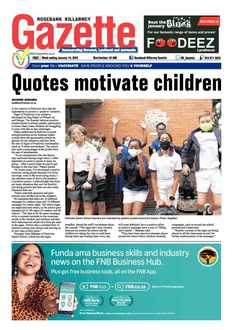 Rosebank Killarney Gazette 14 January 2022