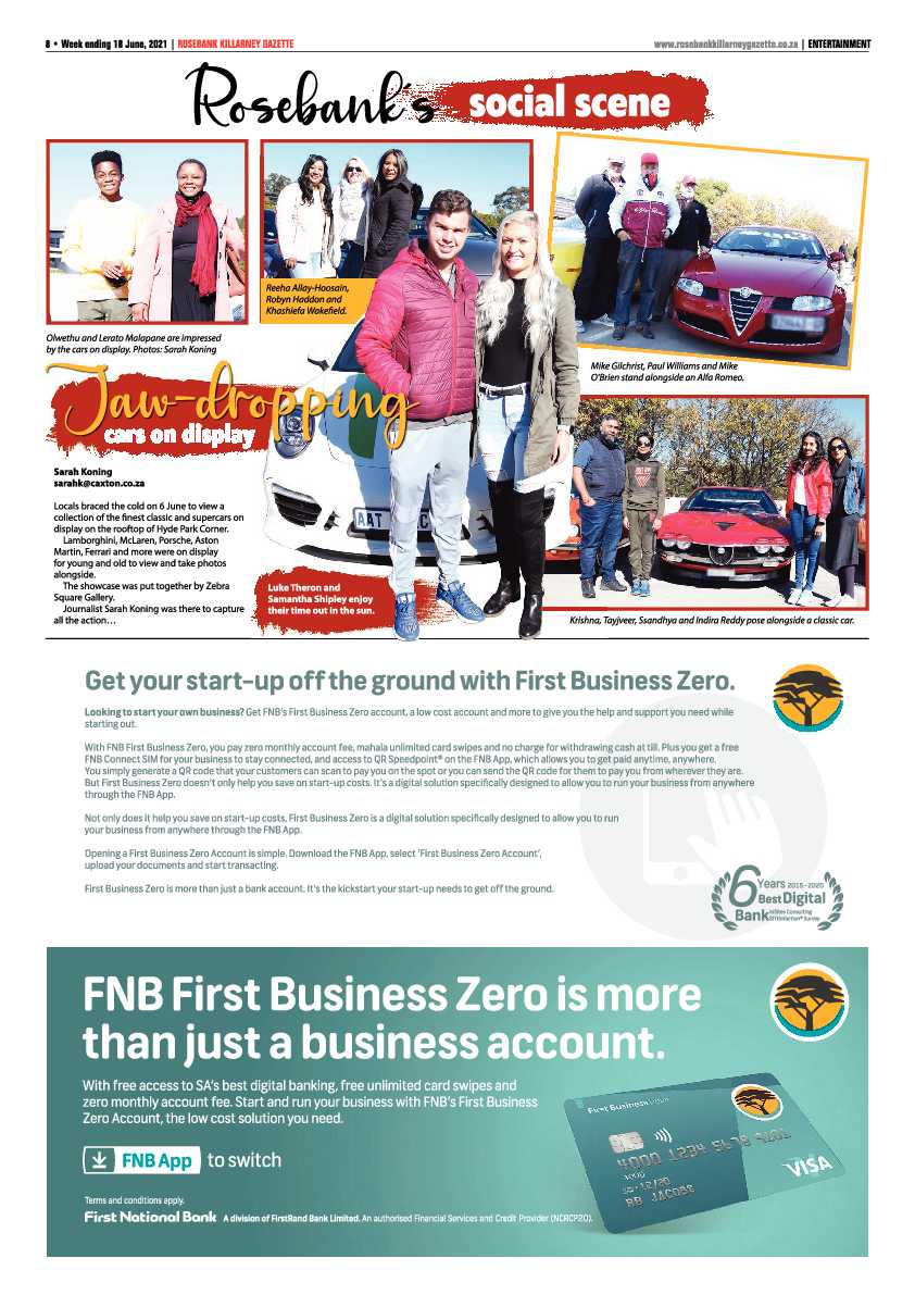 Rosebank Killarney Gazette 18 June 2021 page 8