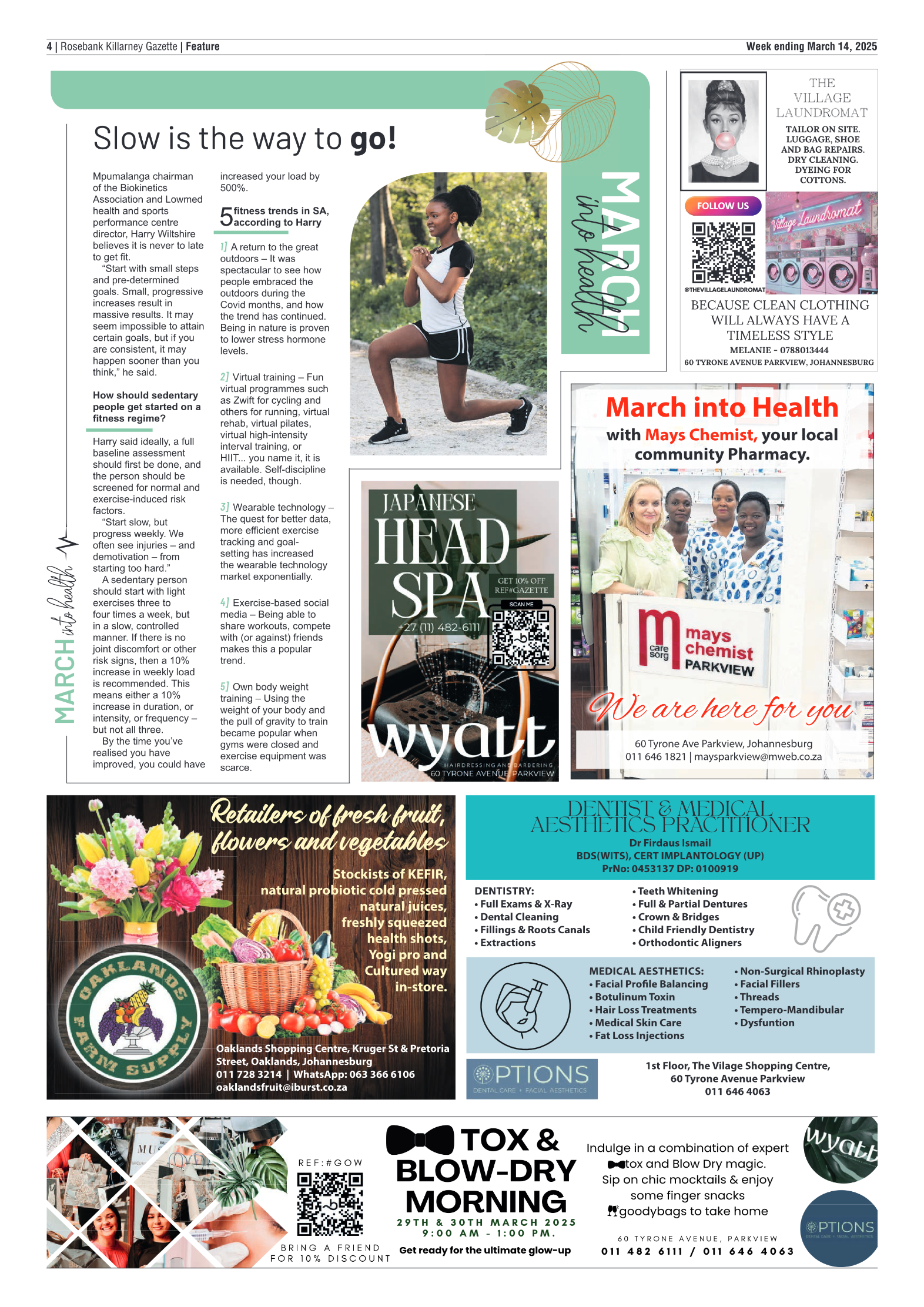 Rosebank Killarney Gazette 14 March 2025 page 4