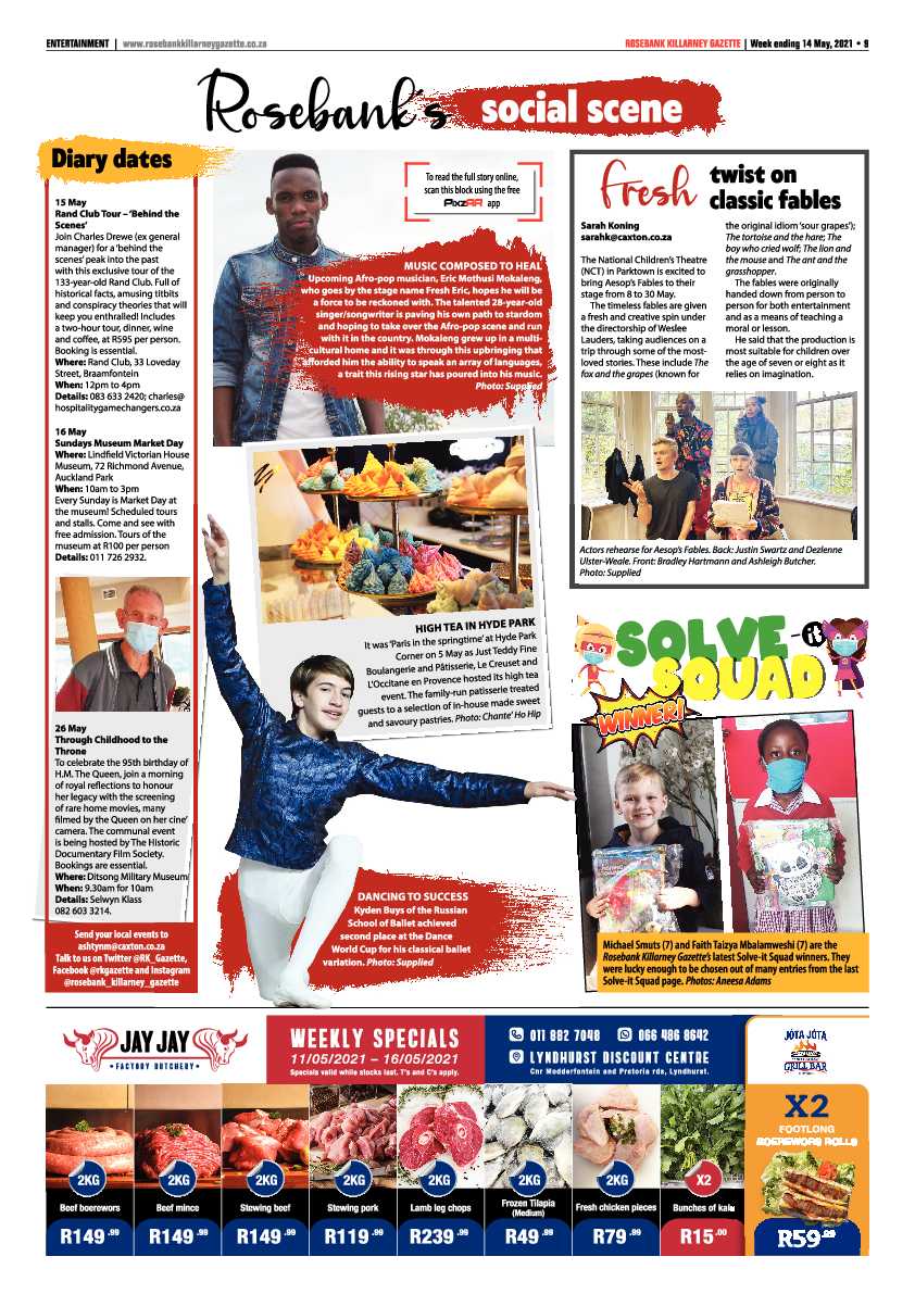 Rosebank Killarney Gazette 14 May 2021 page 9