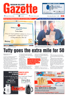 Rosebank Killarney Gazette 14 November 2025