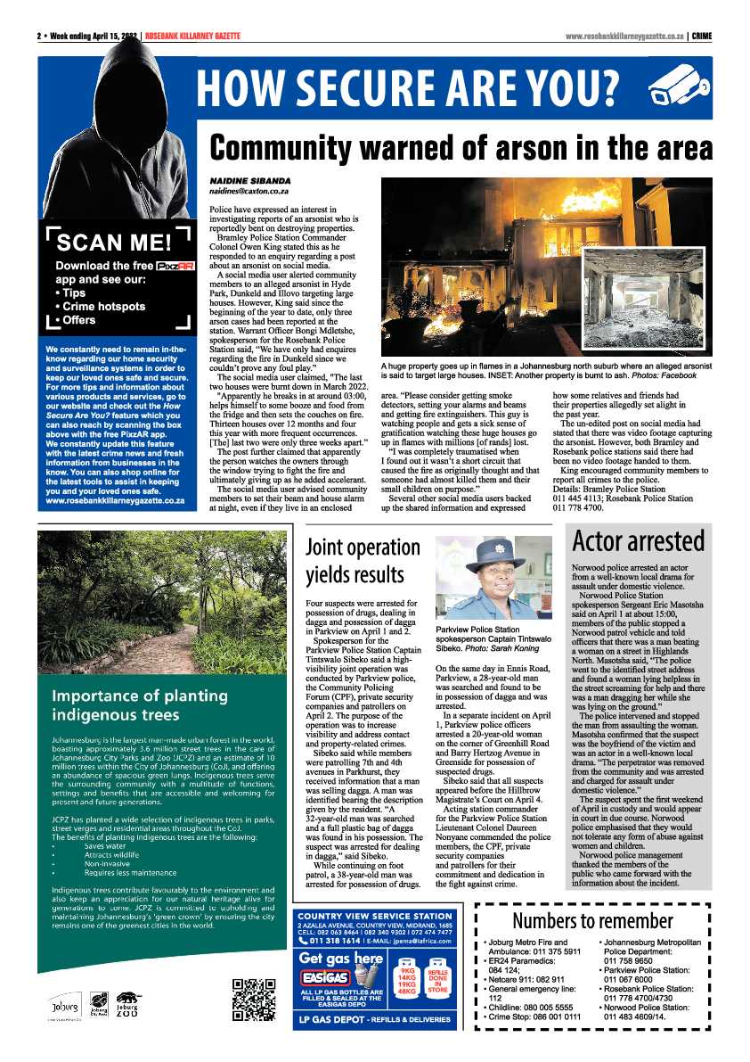 Rosebank Killarney Gazette 15 April 2022 page 2