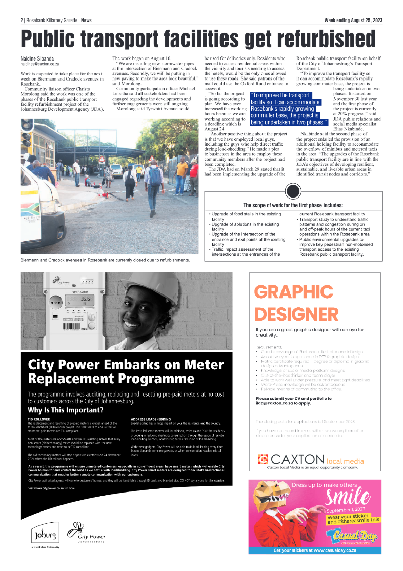 Rosebank Killarney Gazette 25 August 2023 page 2