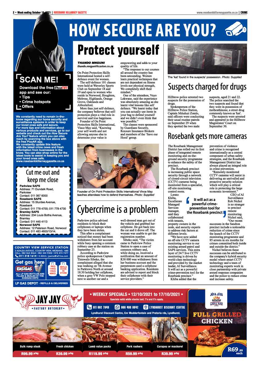 Rosebank Killarney Gazette 15 October 2021 page 2
