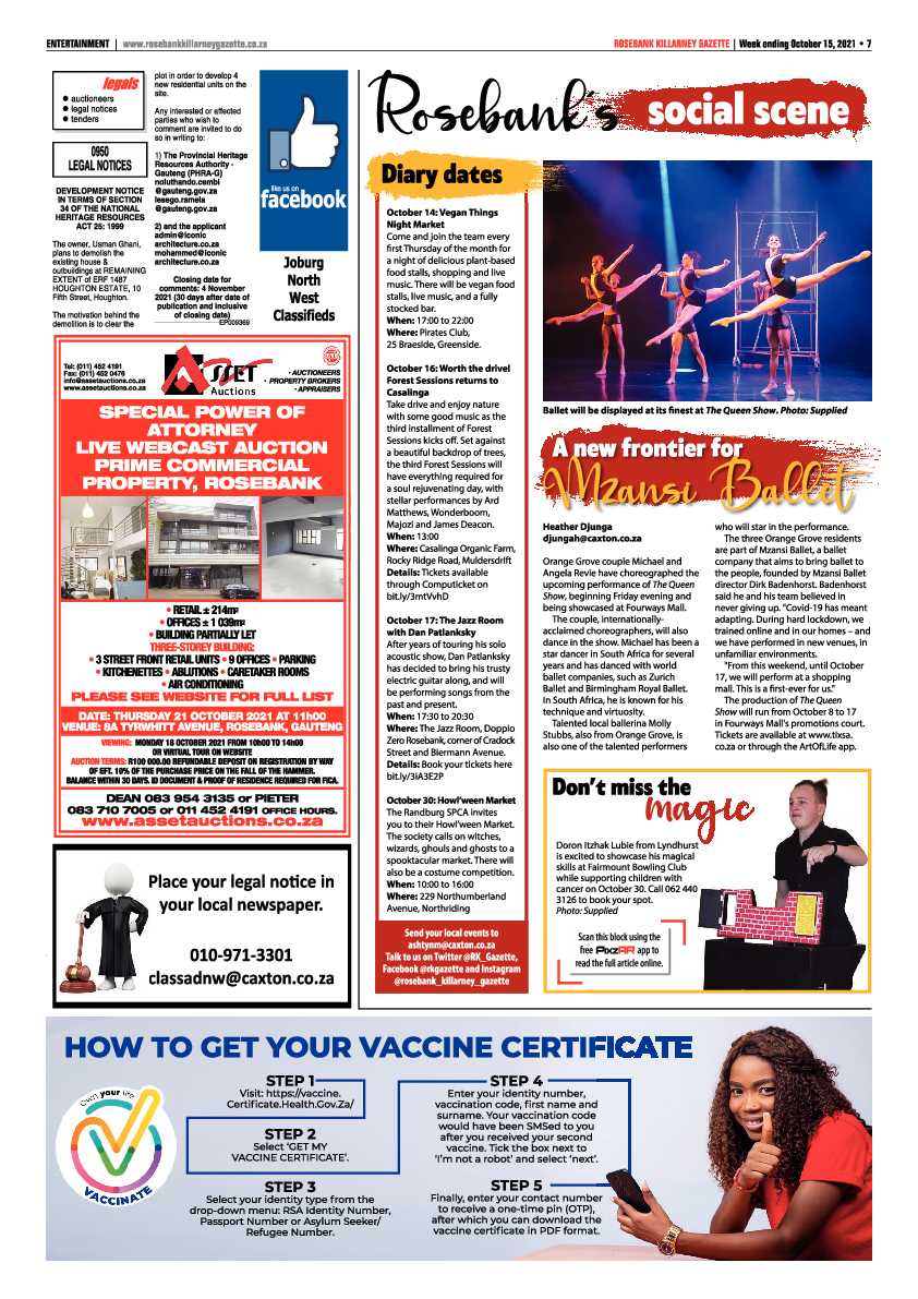 Rosebank Killarney Gazette 15 October 2021 page 7