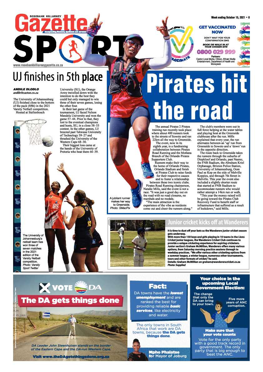 Rosebank Killarney Gazette 15 October 2021 page 8