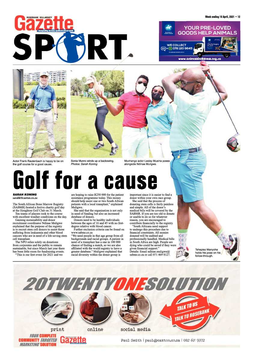 Rosebank Killarney Gazette 16 April 2021 page 12