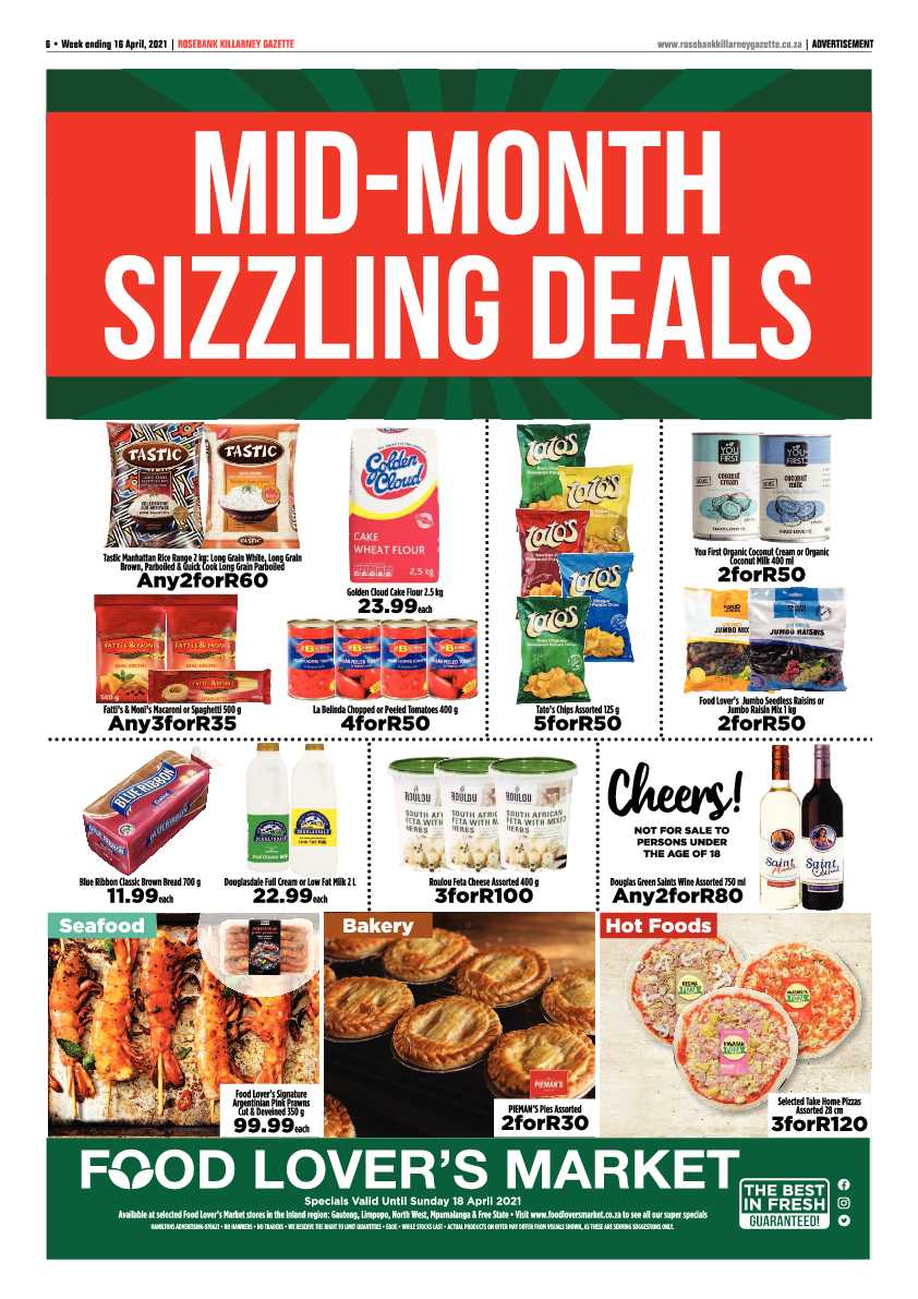 Rosebank Killarney Gazette 16 April 2021 page 6