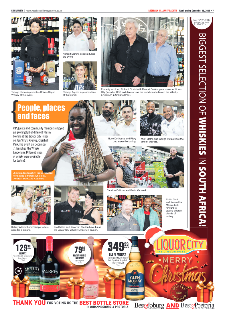 Rosebank Killarney Gazette 16 Dec 2022 page 7