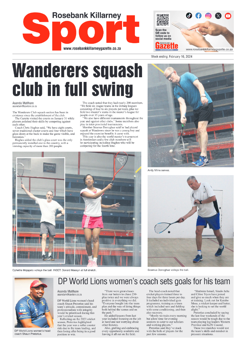 Rosebank Killarney Gazette 16 February 2024 page 12