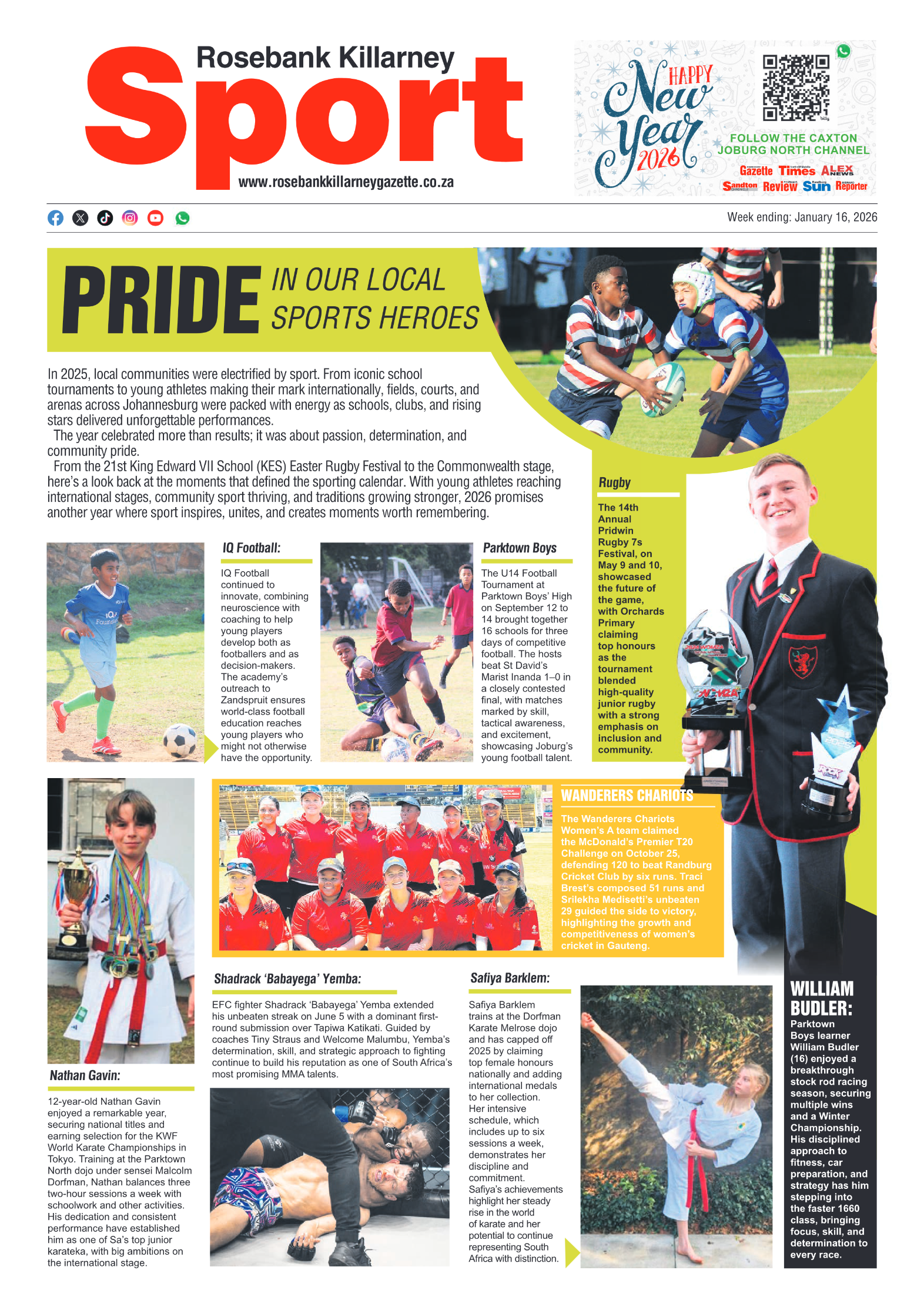 Rosebank Killarney Gazette 16 January 2026 page 8