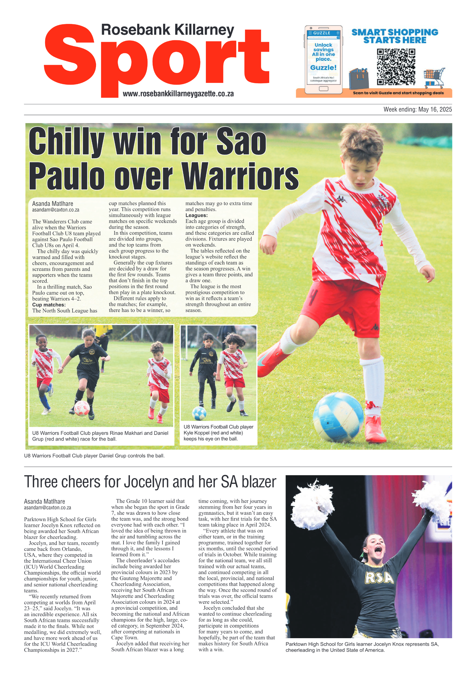 Rosebank Killarney Gazette 16 May 2025 page 12