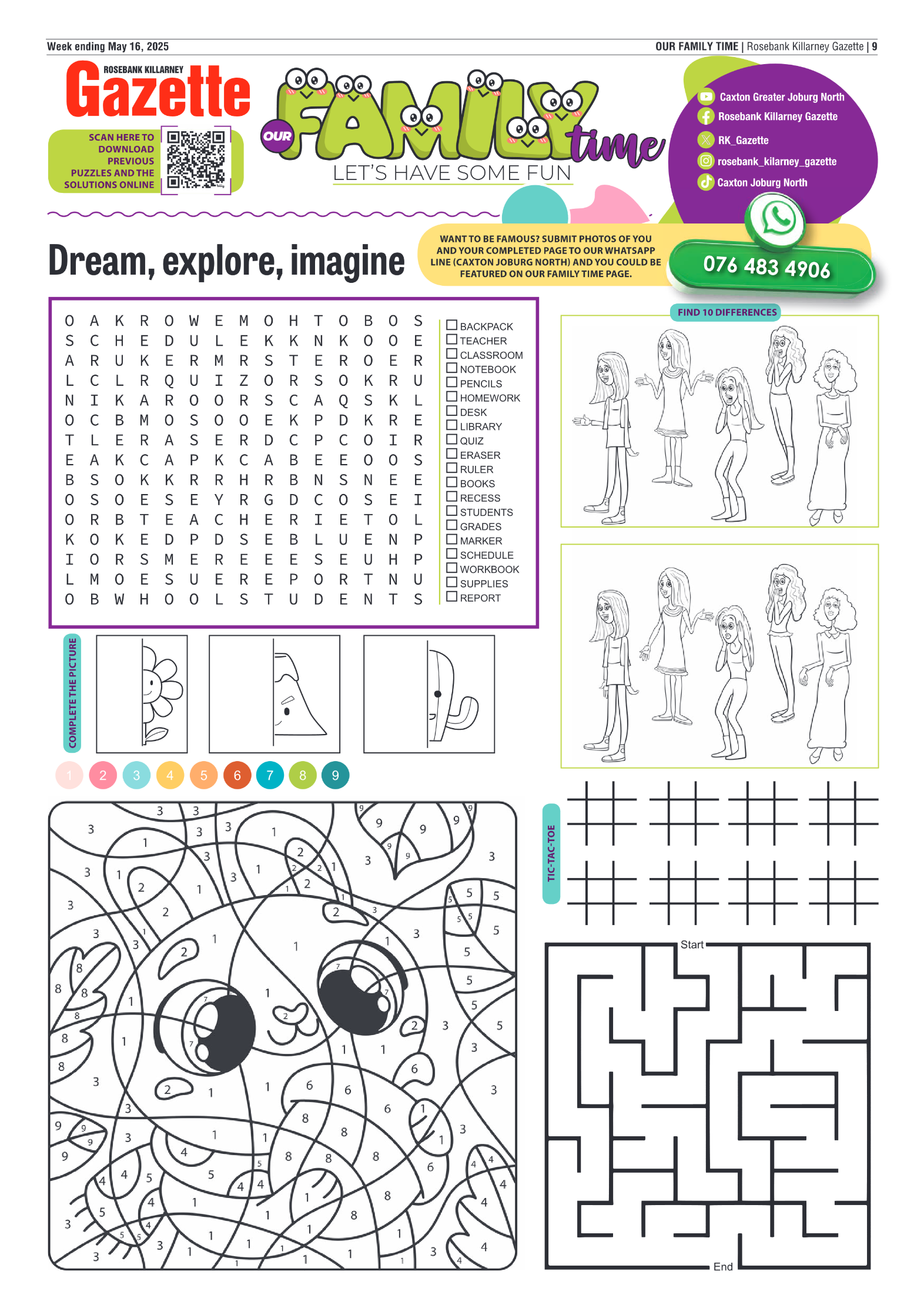 Rosebank Killarney Gazette 16 May 2025 page 9