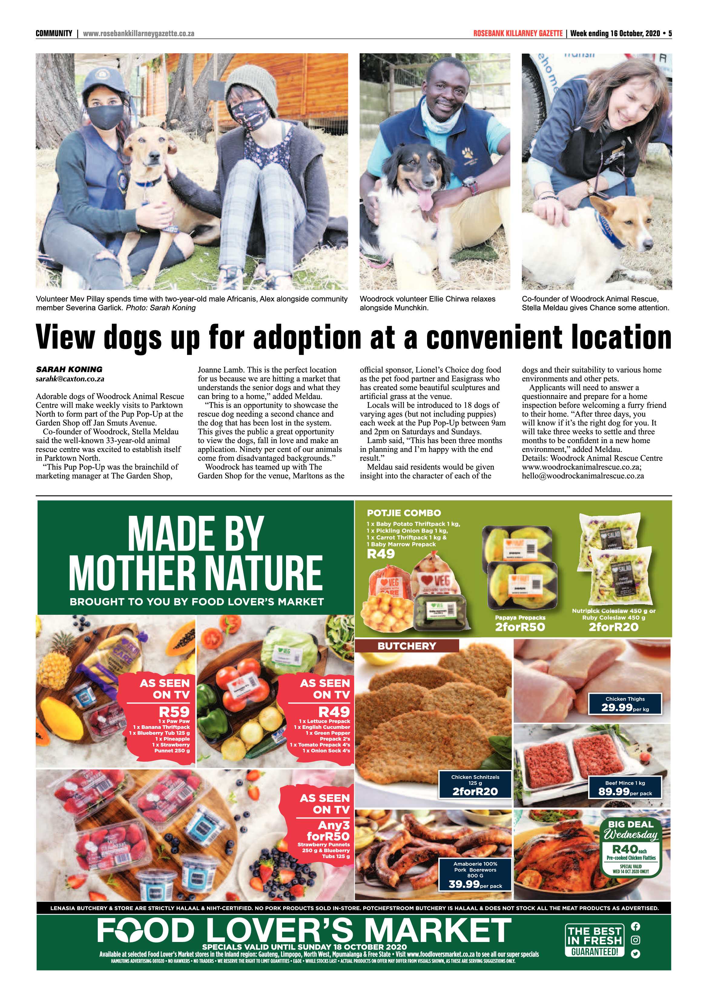 Rosebank Killarney Gazette 16 October 2020 page 5
