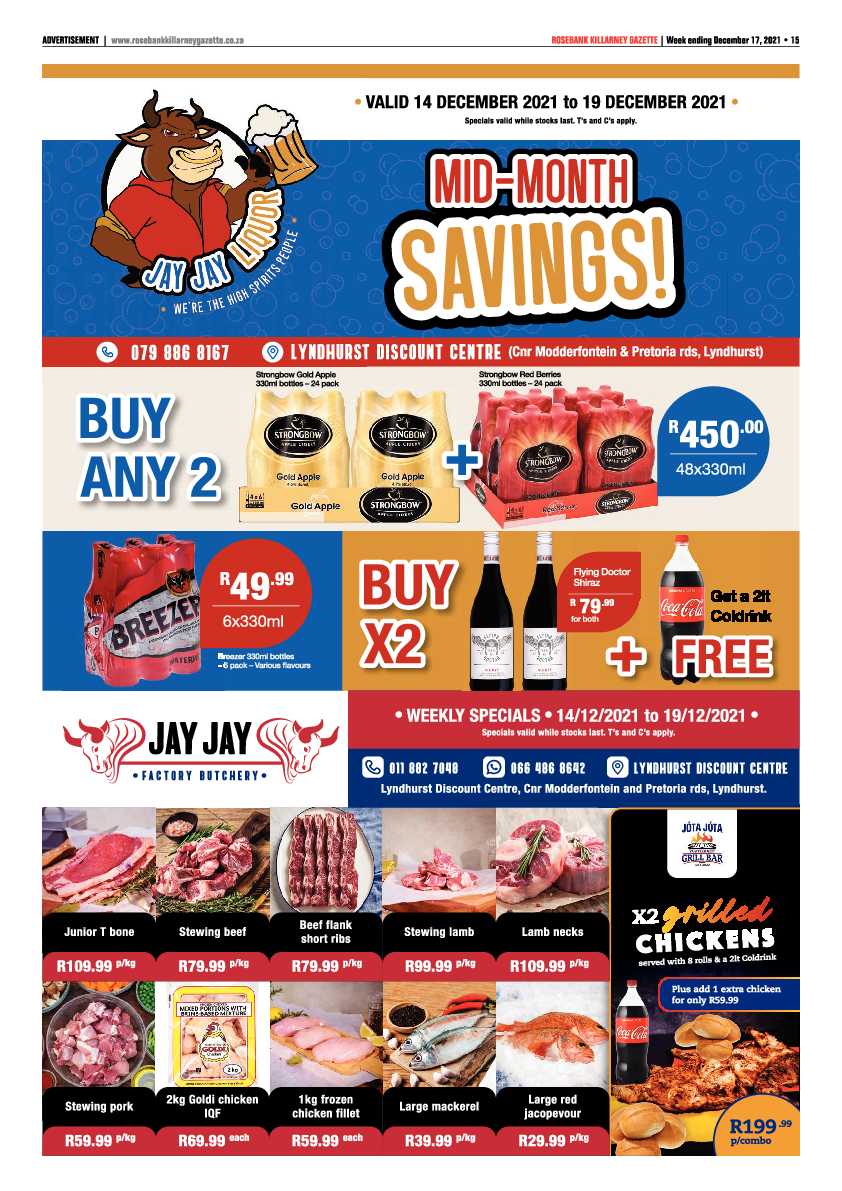 Rosebank Killarney Gazette 17 December 2021 page 15