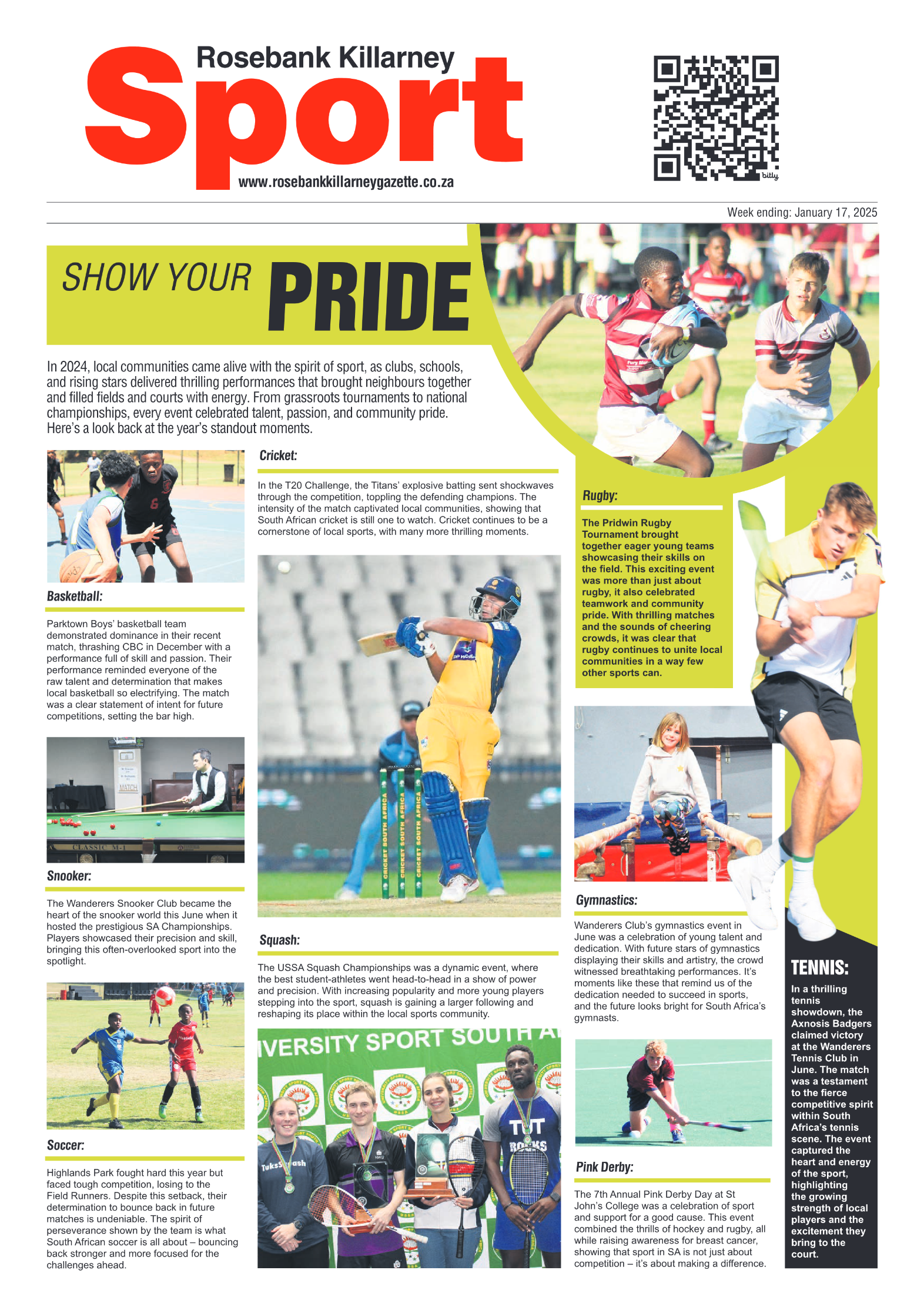 Rosebank Killarney Gazette 17 January 2025 page 8